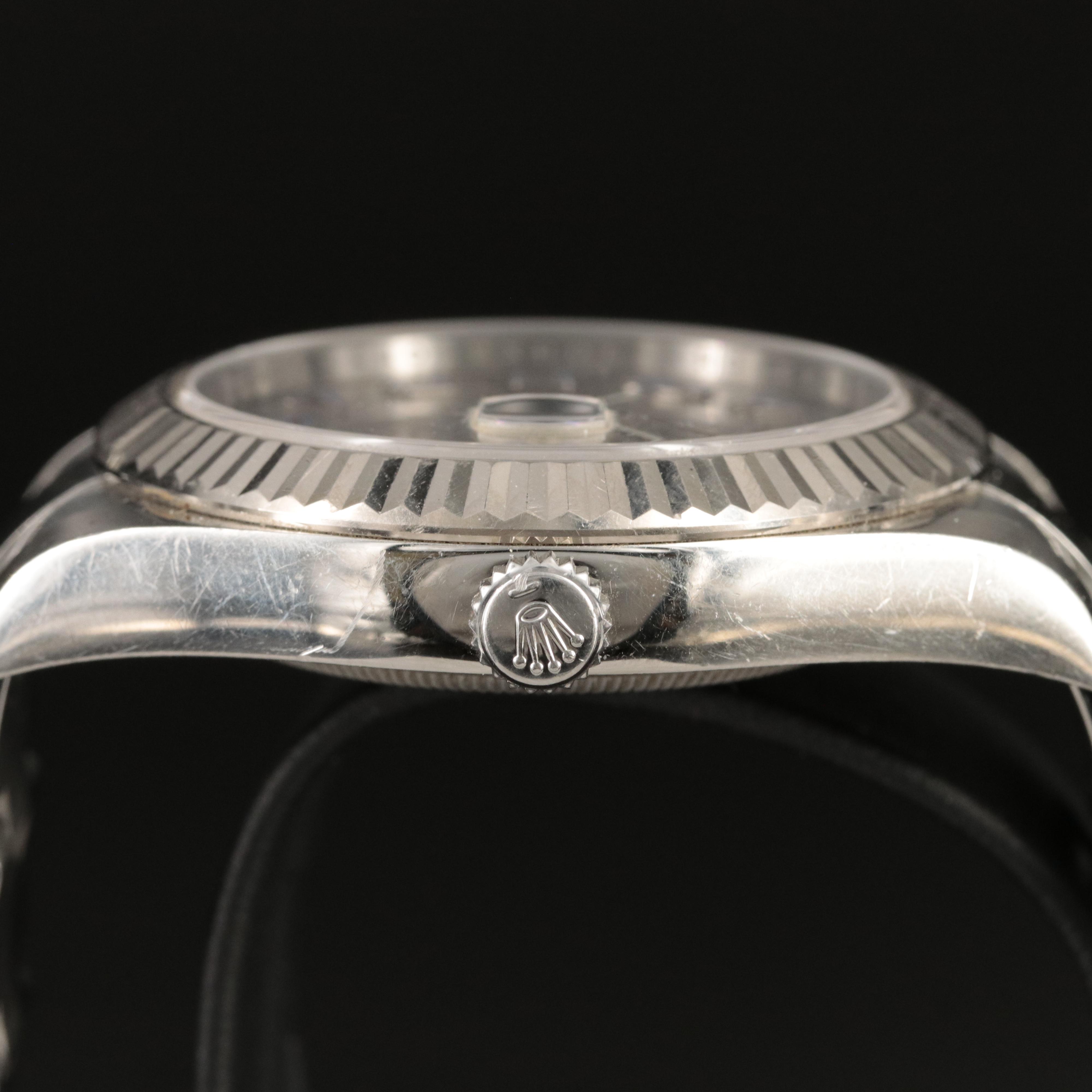 18K and Stainless Steel Rolex Oyster Perpetual Datejust II Watch