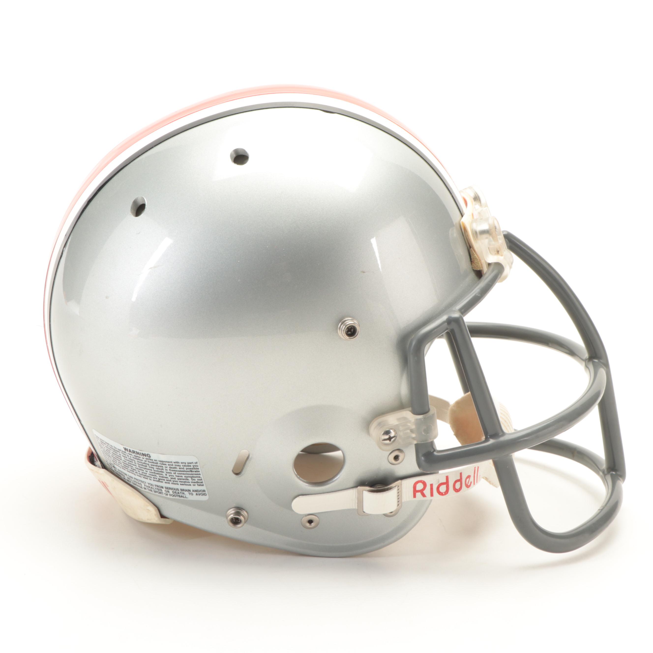 2006 Ohio State University Buckeyes Championship Game Worn Riddell Helmet