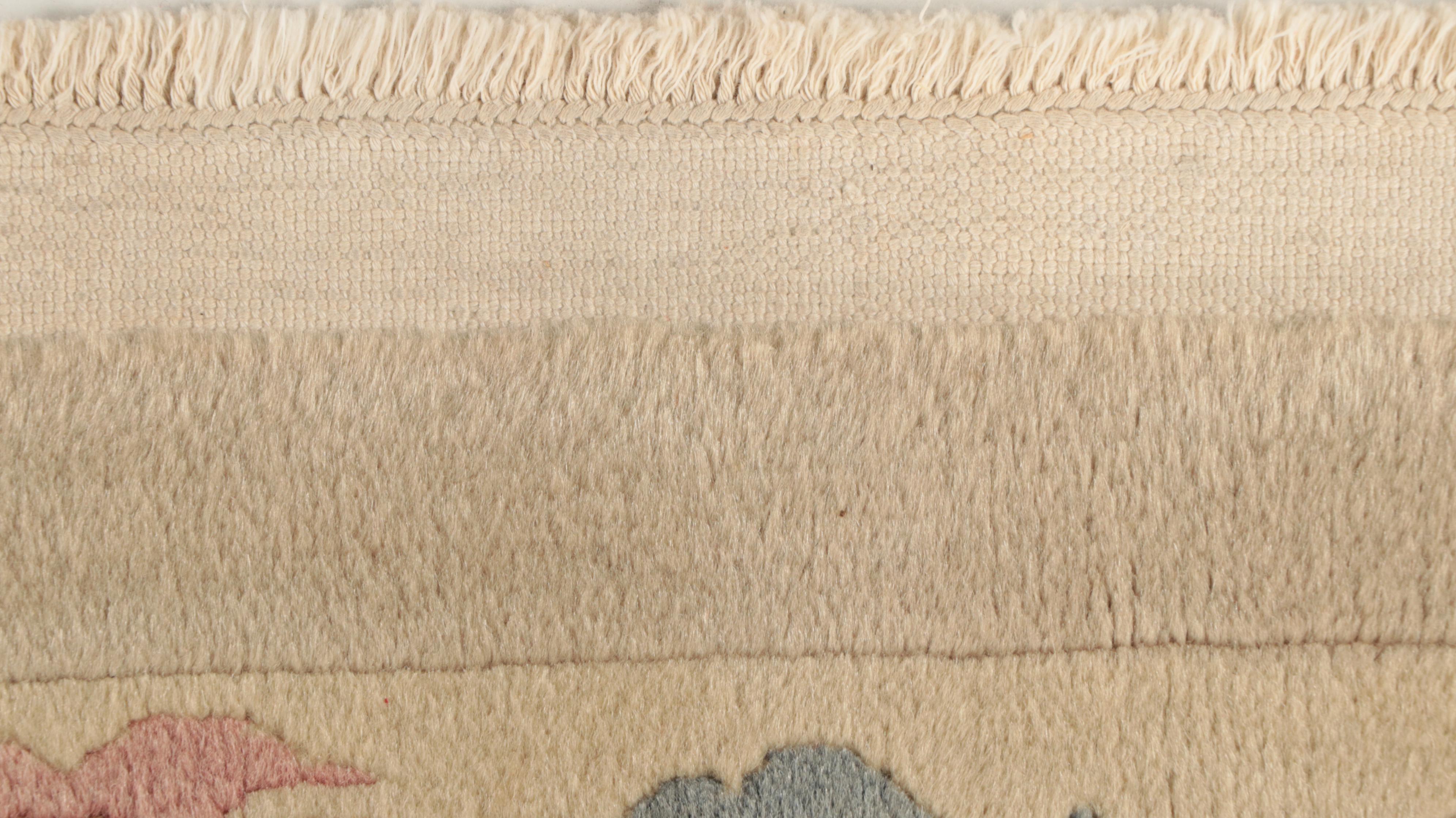 4'1 x 7'5 Power Loomed Chinese Peking Style Area Rug