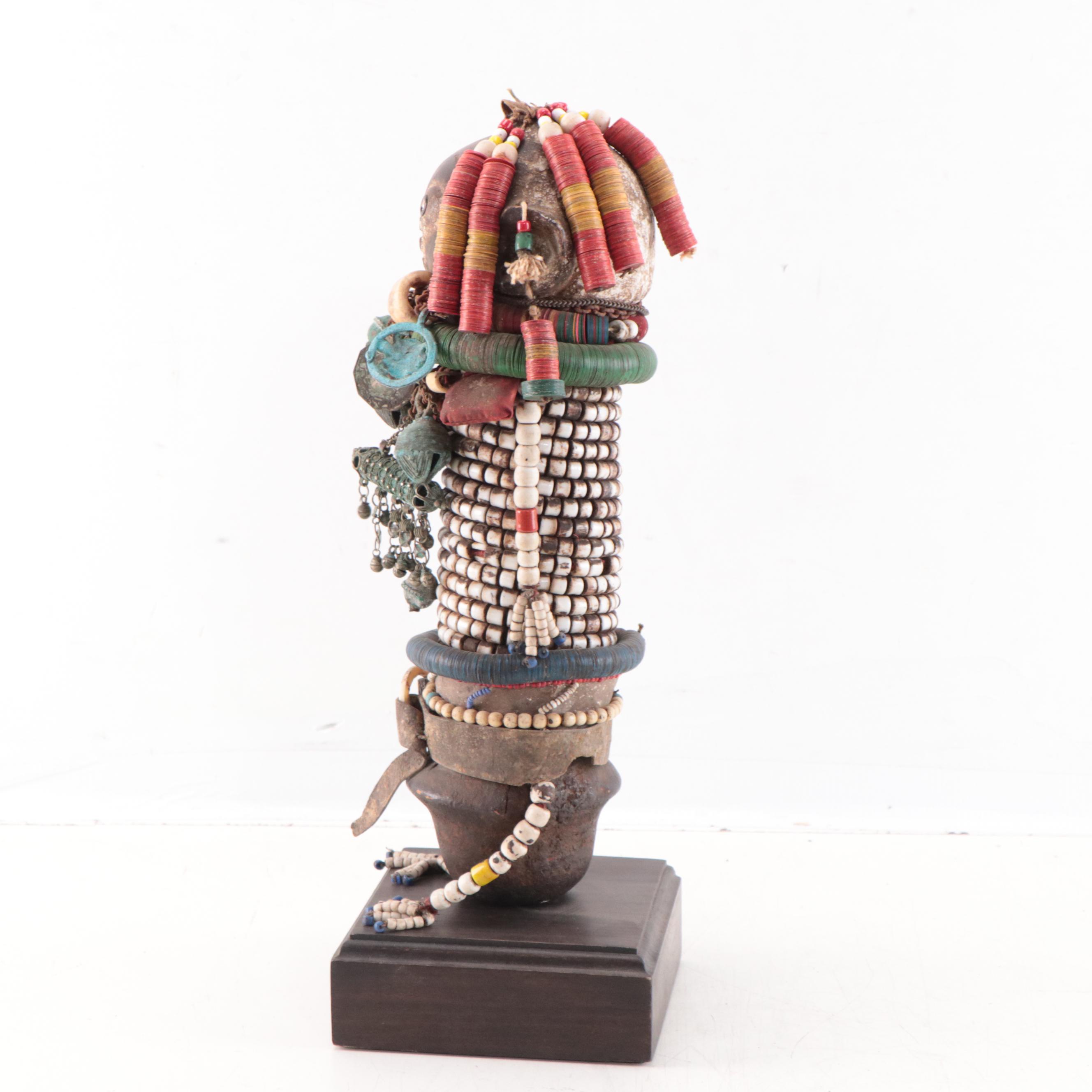 Sukuma Style Mixed Media Doll, Tanzania