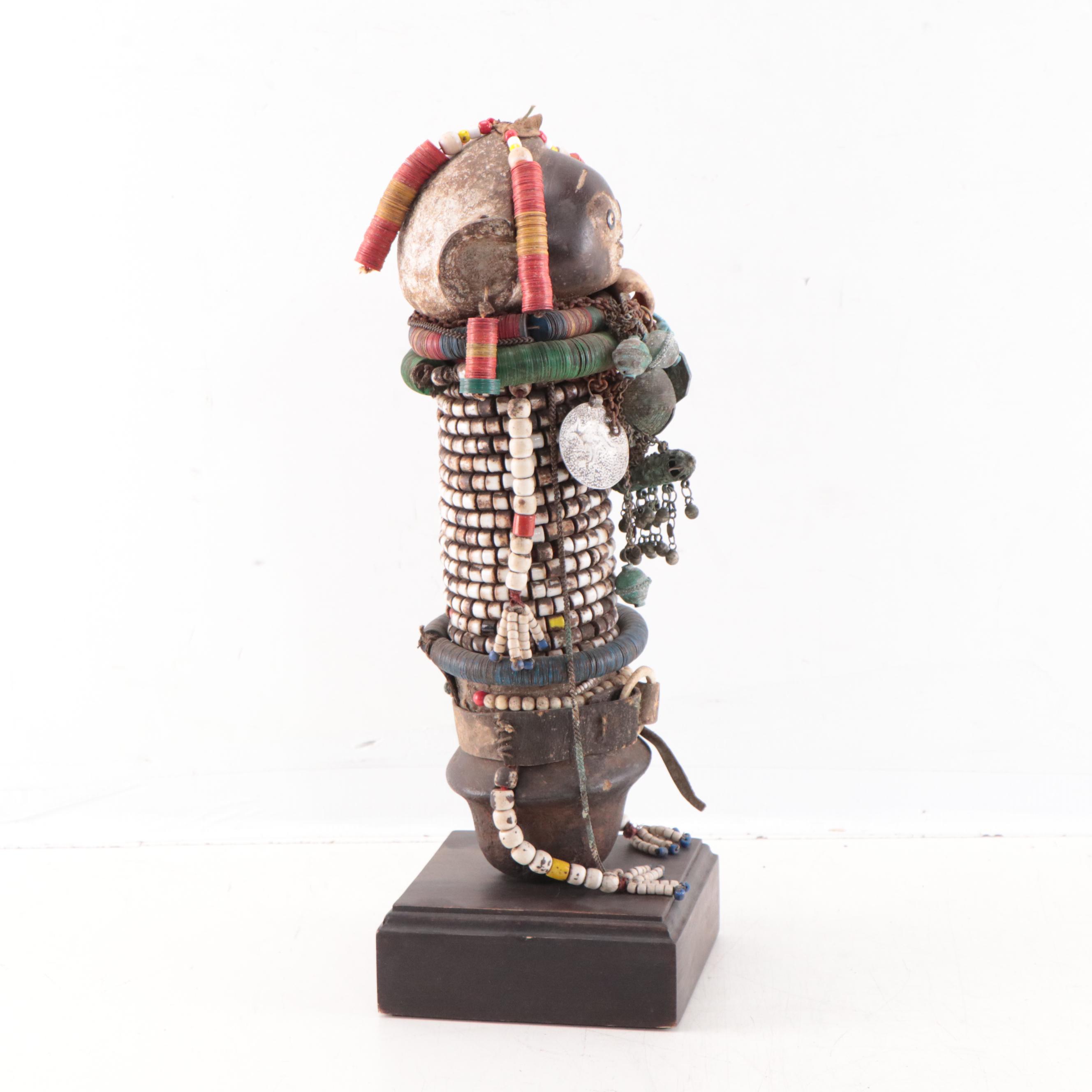Sukuma Style Mixed Media Doll, Tanzania