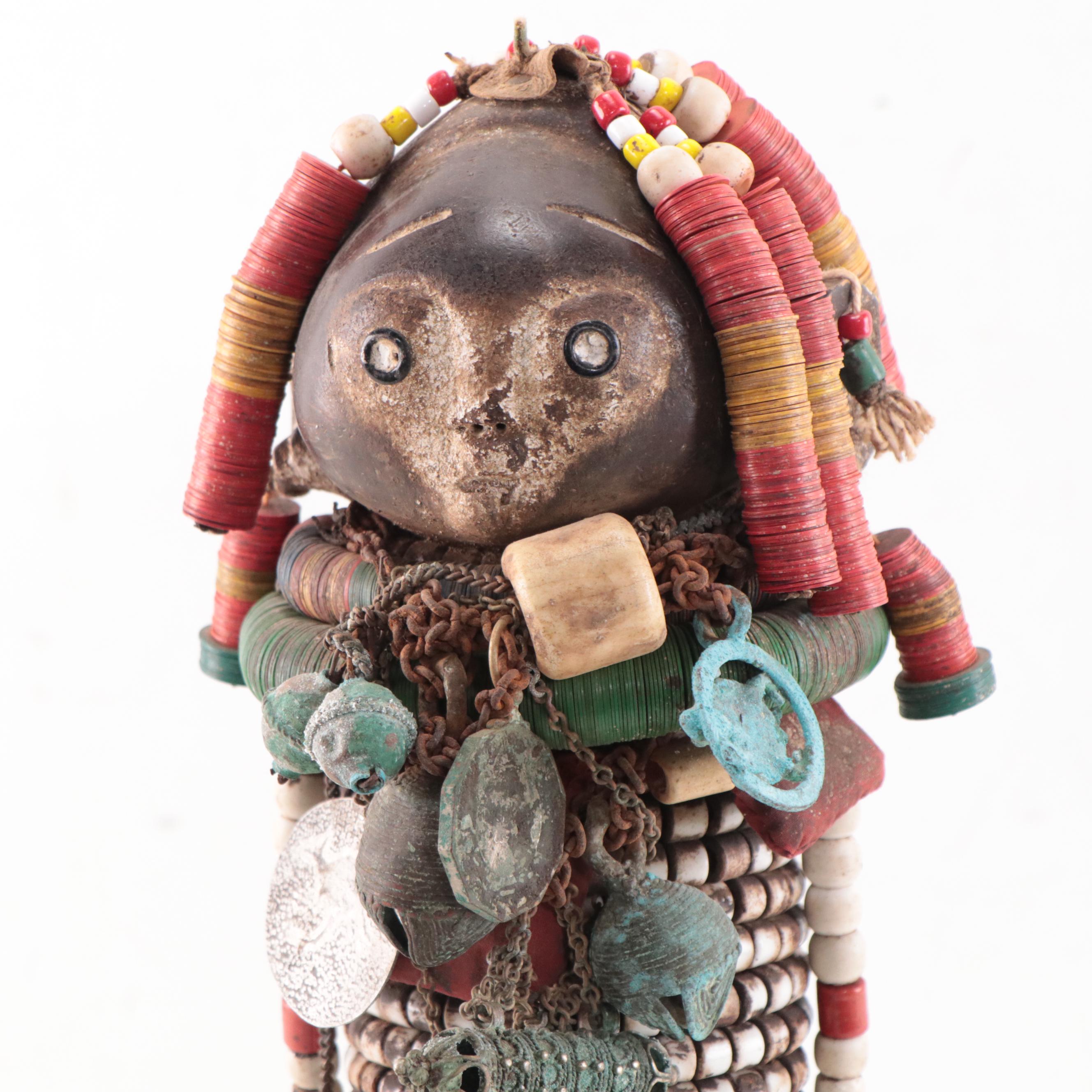 Sukuma Style Mixed Media Doll, Tanzania
