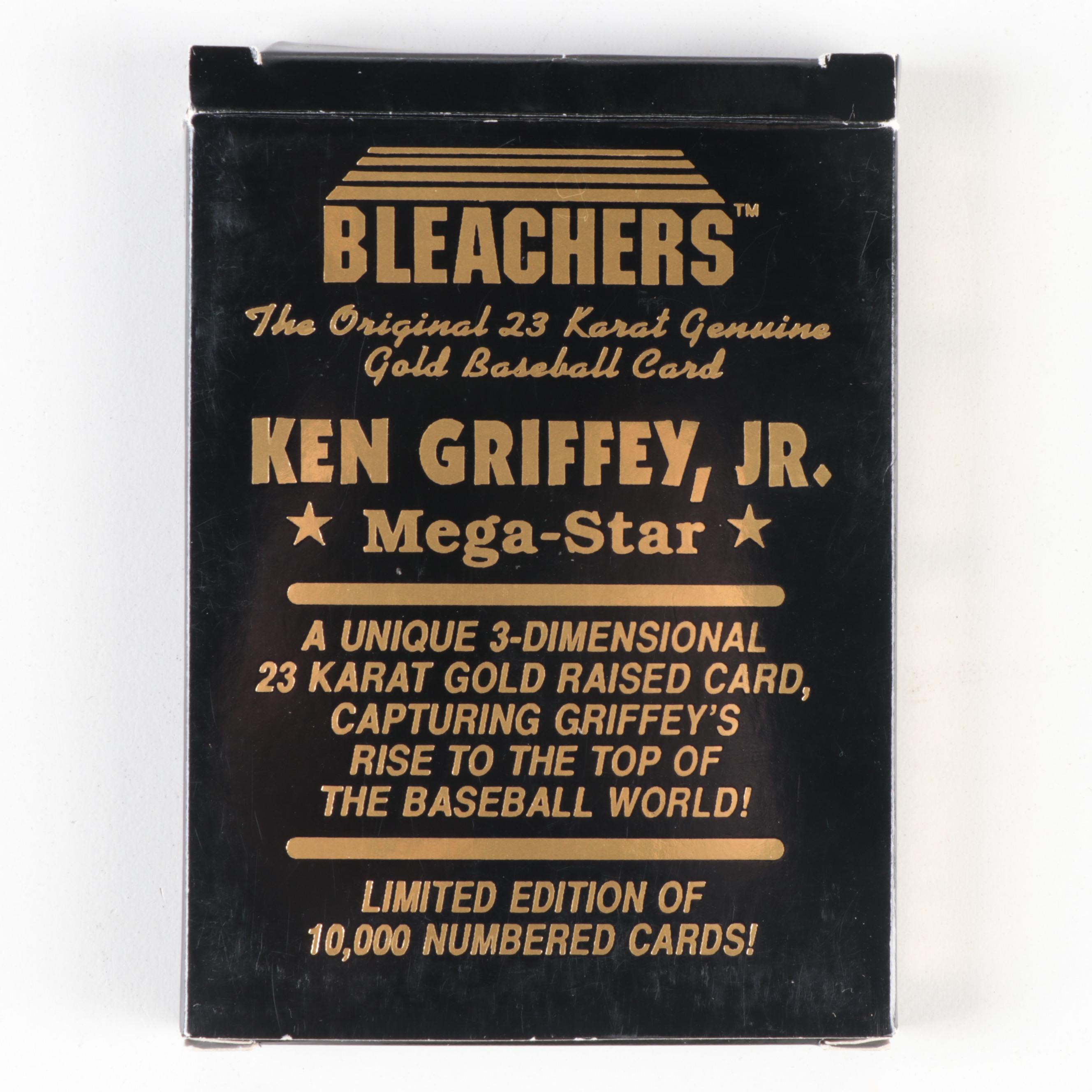 Front Row, More Ken Griffey Jr. Baseball Cards with Promo, 24K Gold, More, 1990s