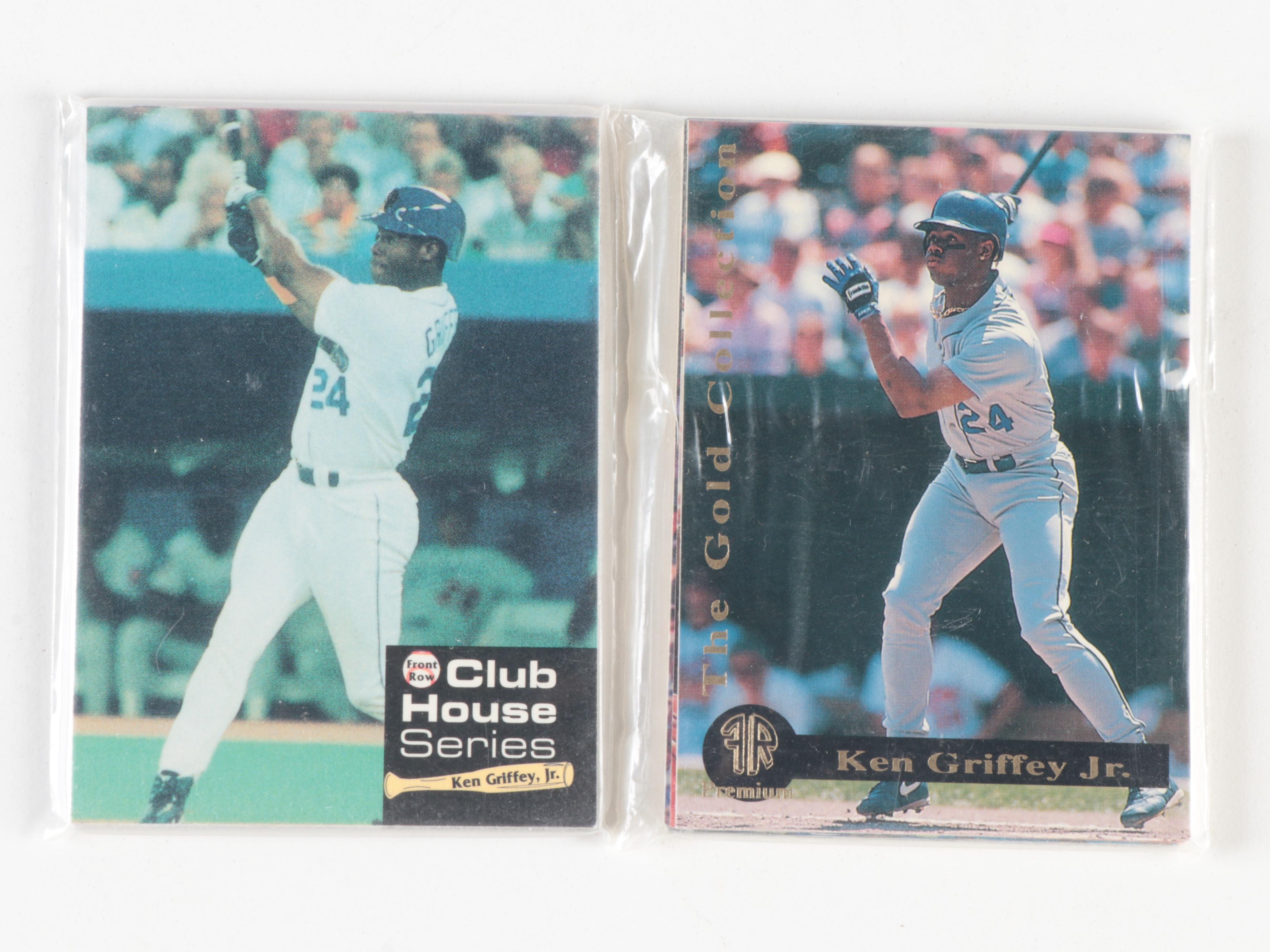 Front Row, More Ken Griffey Jr. Baseball Cards with Promo, 24K Gold, More, 1990s