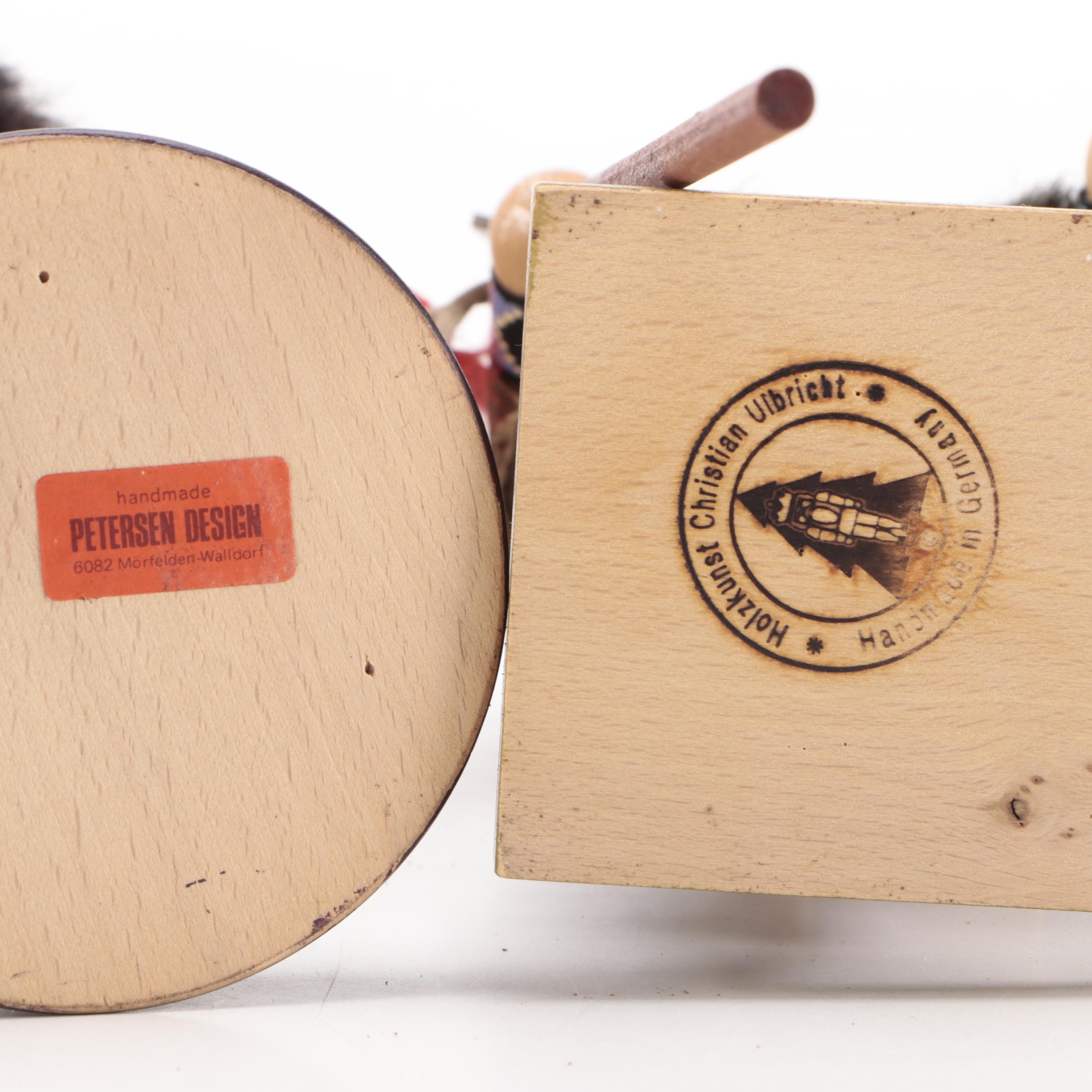 German Petersen Design and Holzkunst Christian Ulbricht Nutcrackers