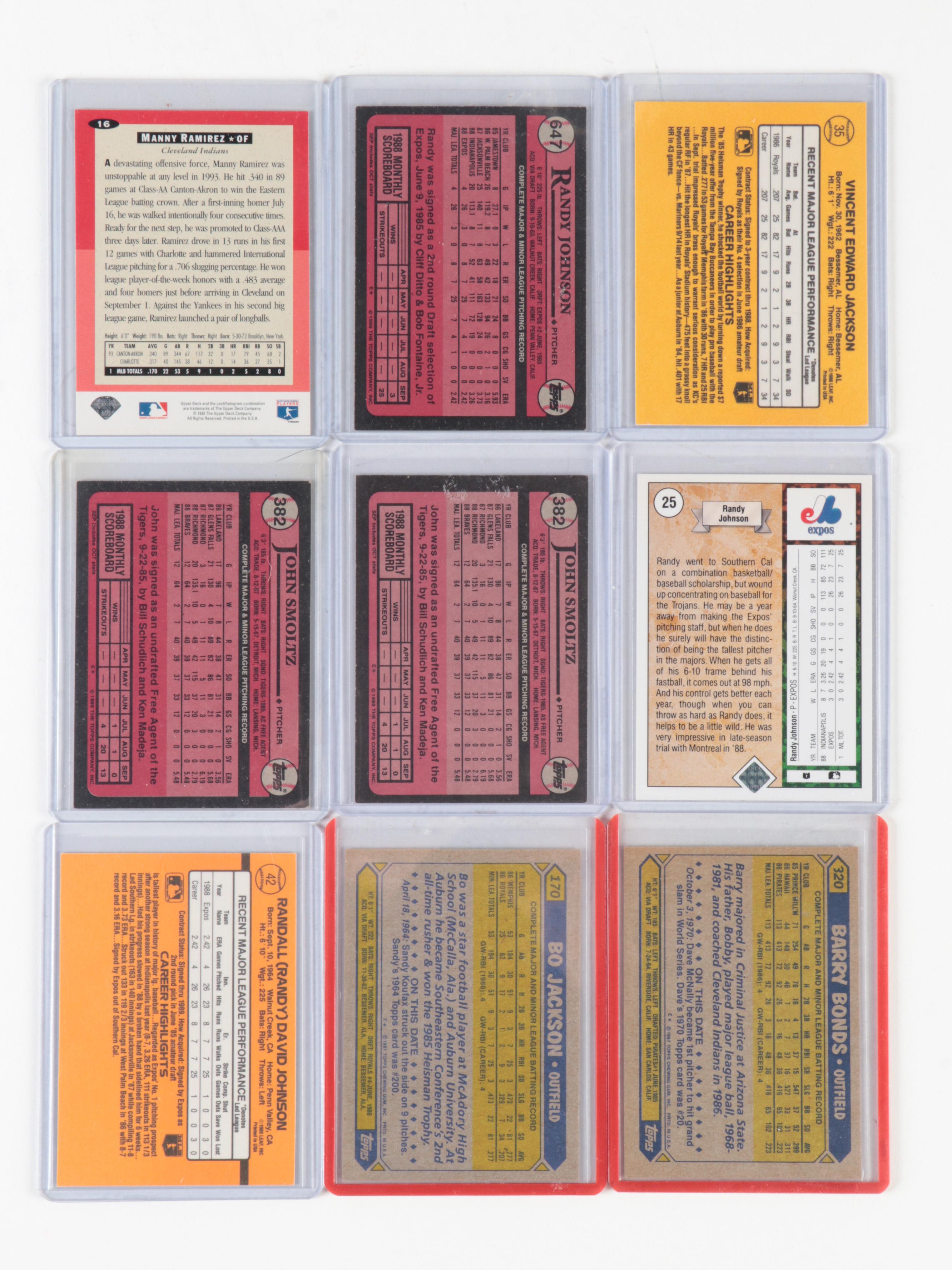 Topps, Donruss, Other Rookie Baseball Cards With Griffey Jr., More, 1980s–1990s