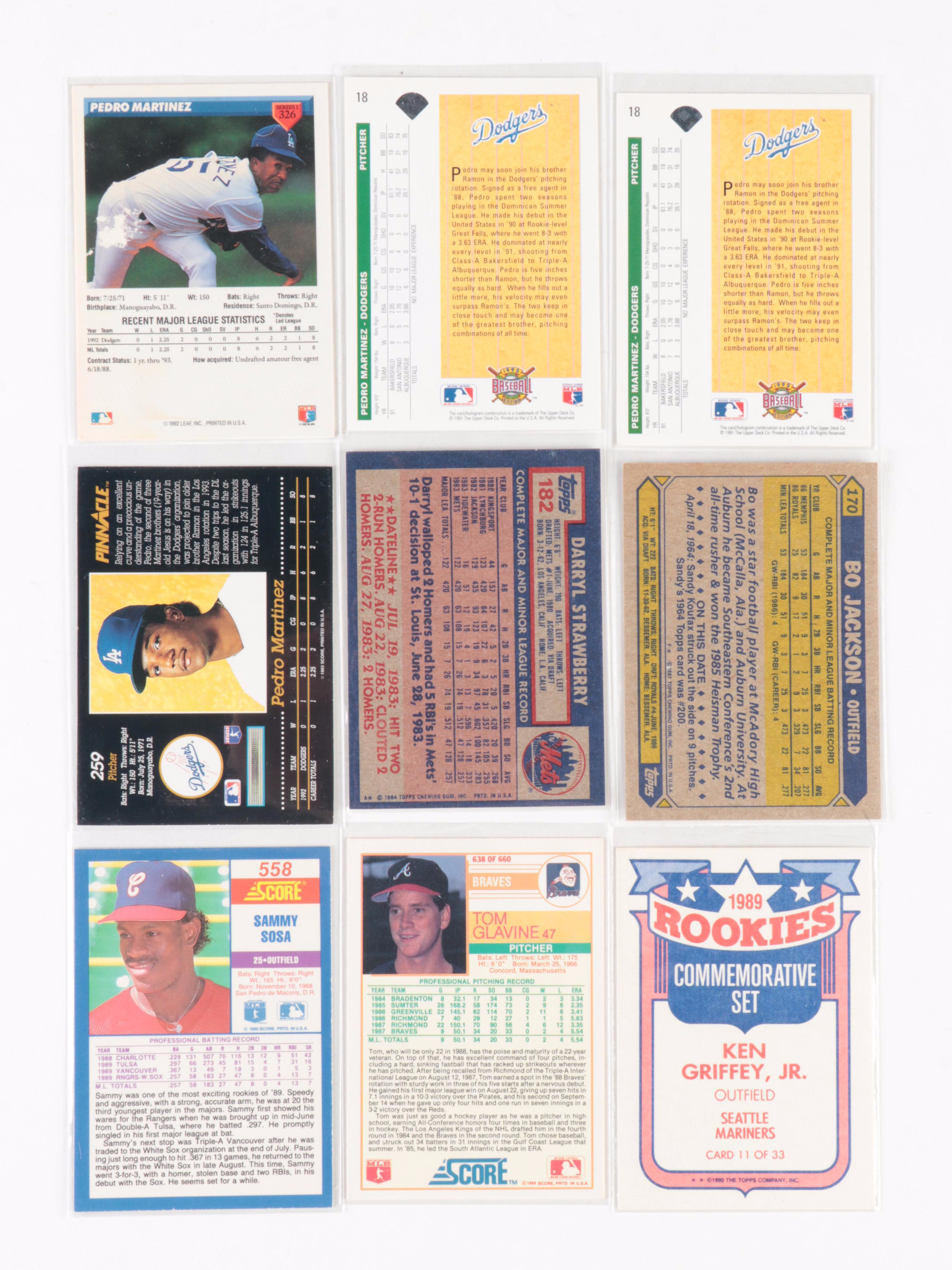 Topps, Donruss, Other Rookie Baseball Cards With Griffey Jr., More, 1980s–1990s