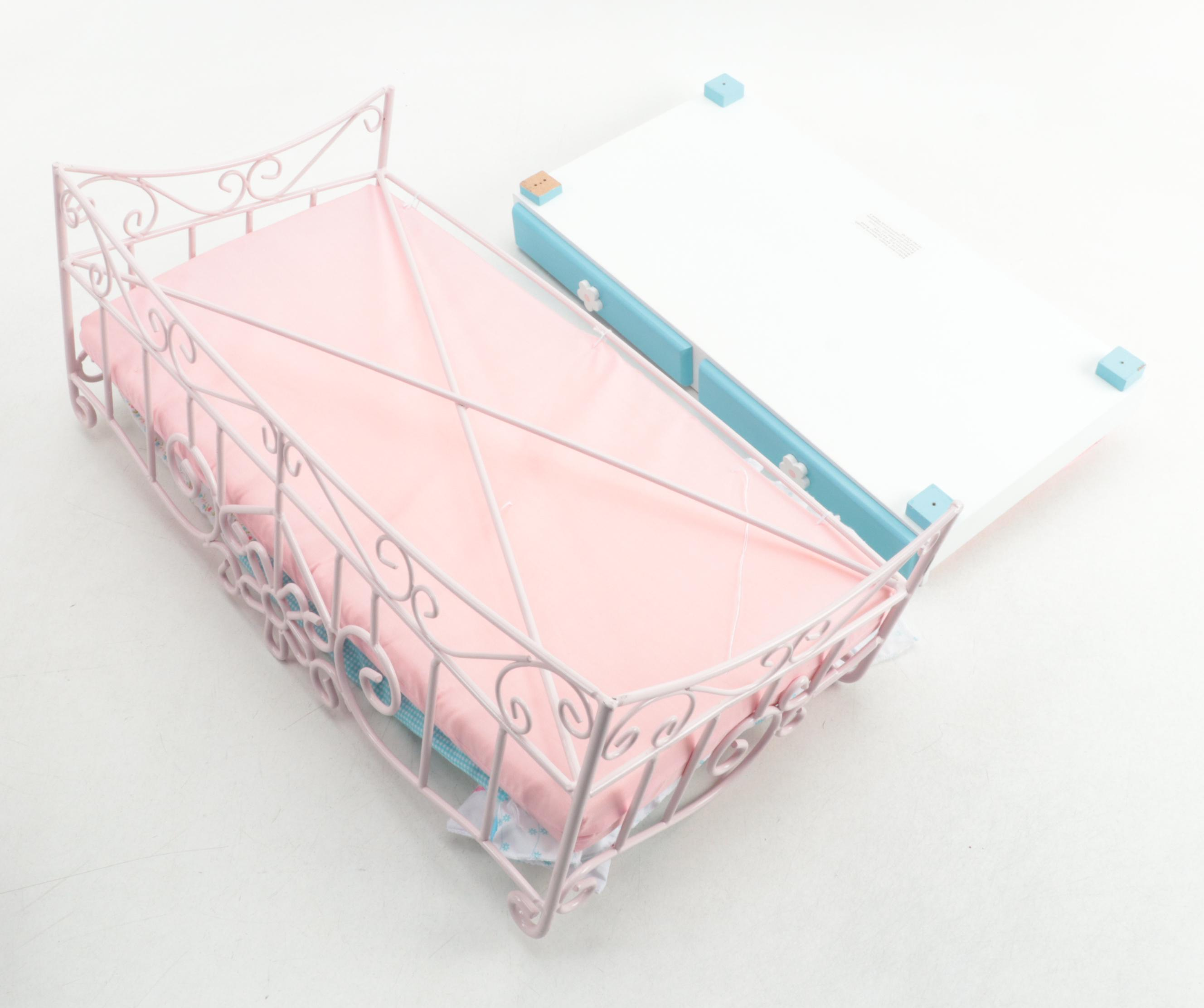 Mattel American Girl Doll with Our Generation Furniture and Accessories