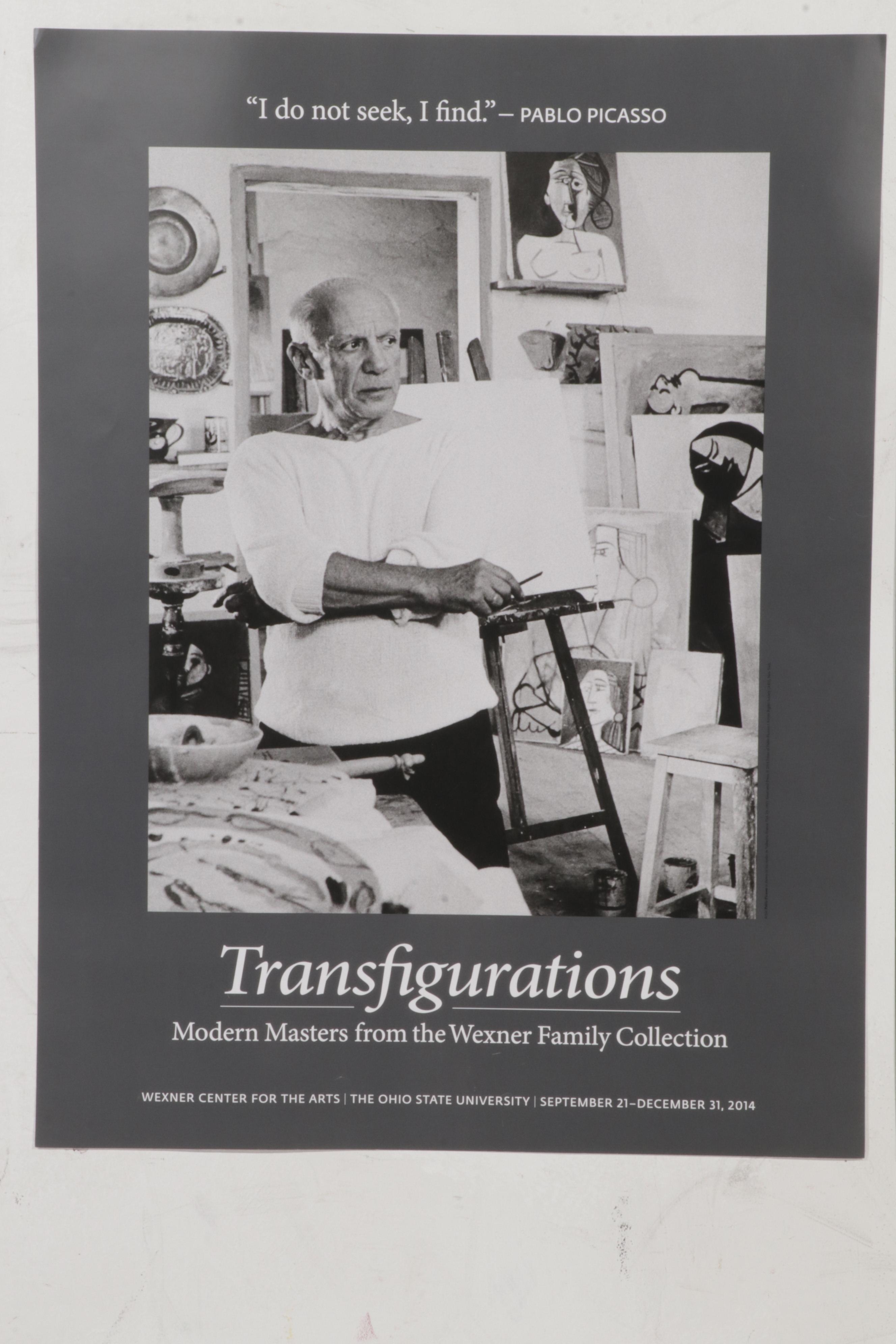 Wexner Center for the Arts "Transfigurations" Exhibition Posters, 2014