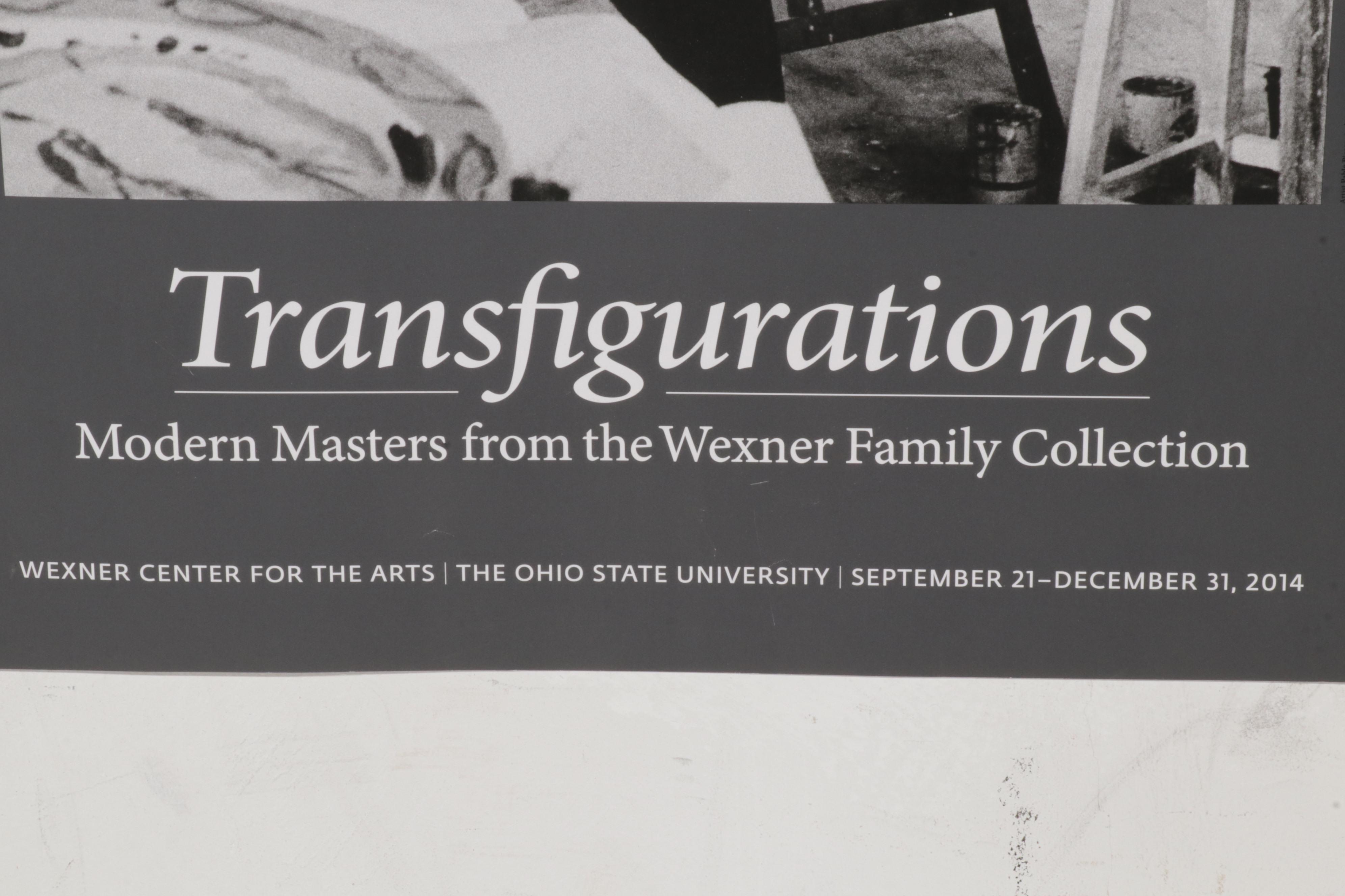 Wexner Center for the Arts "Transfigurations" Exhibition Posters, 2014