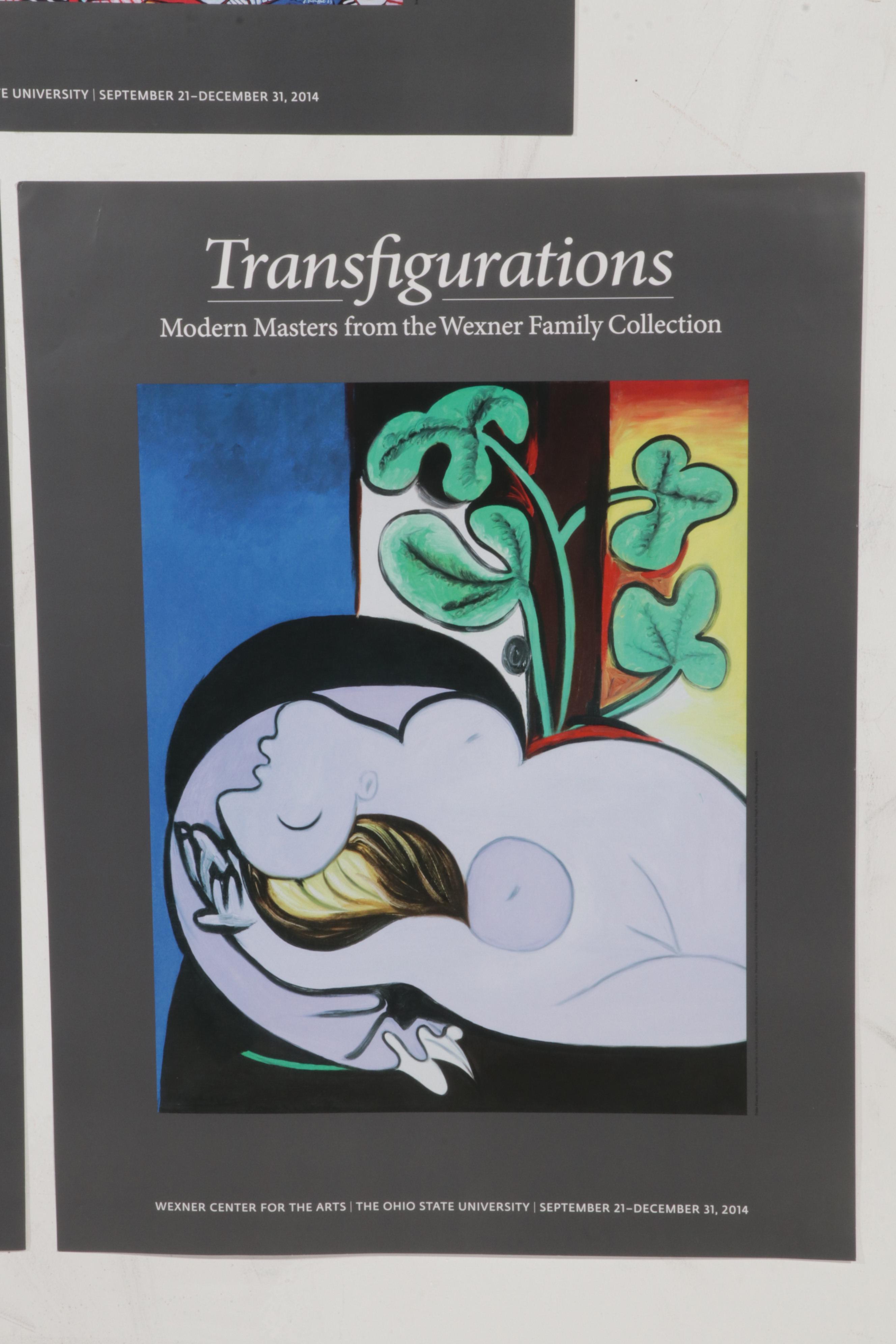 Wexner Center for the Arts "Transfigurations" Exhibition Posters, 2014