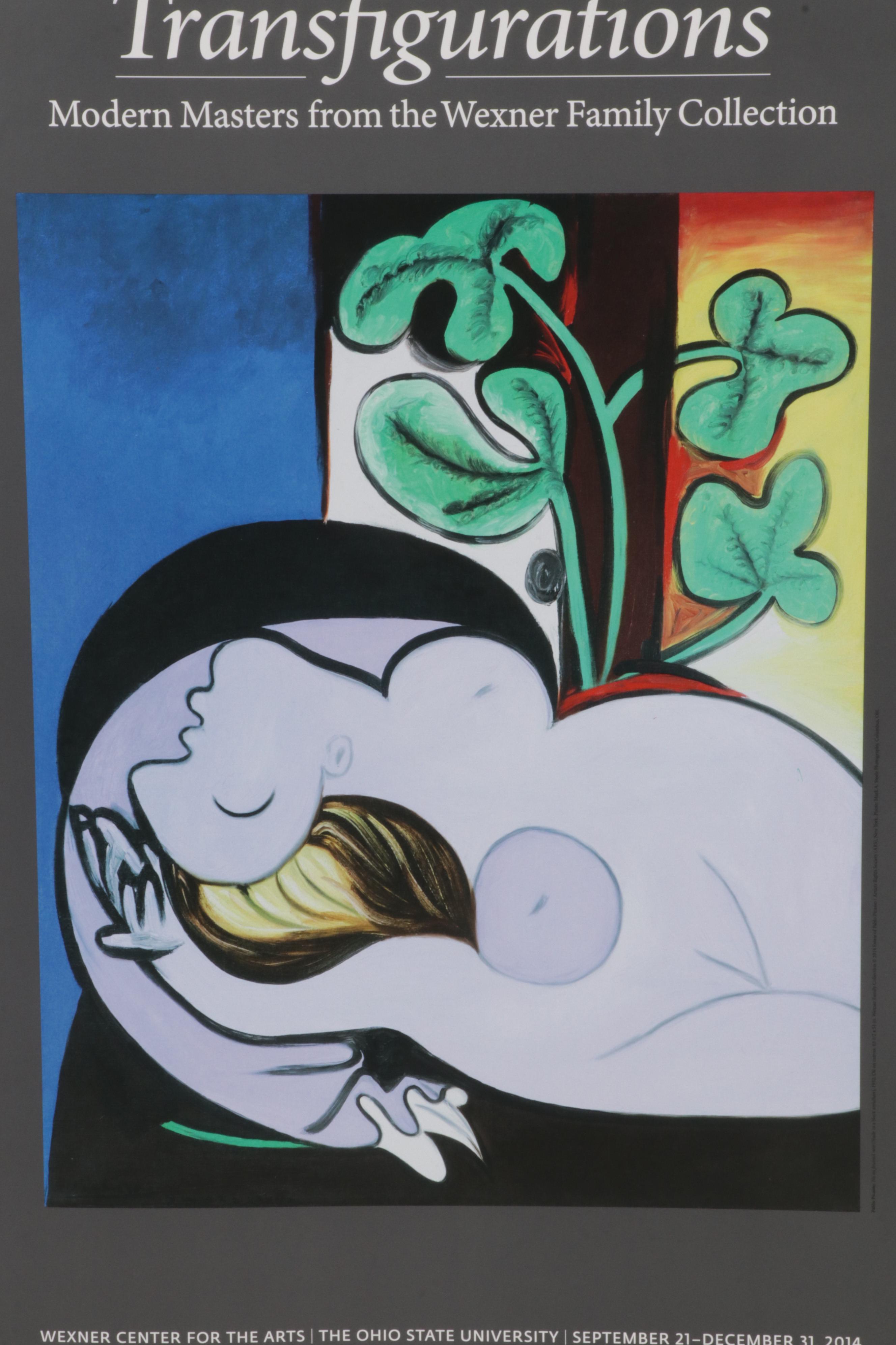 Wexner Center for the Arts "Transfigurations" Exhibition Posters, 2014