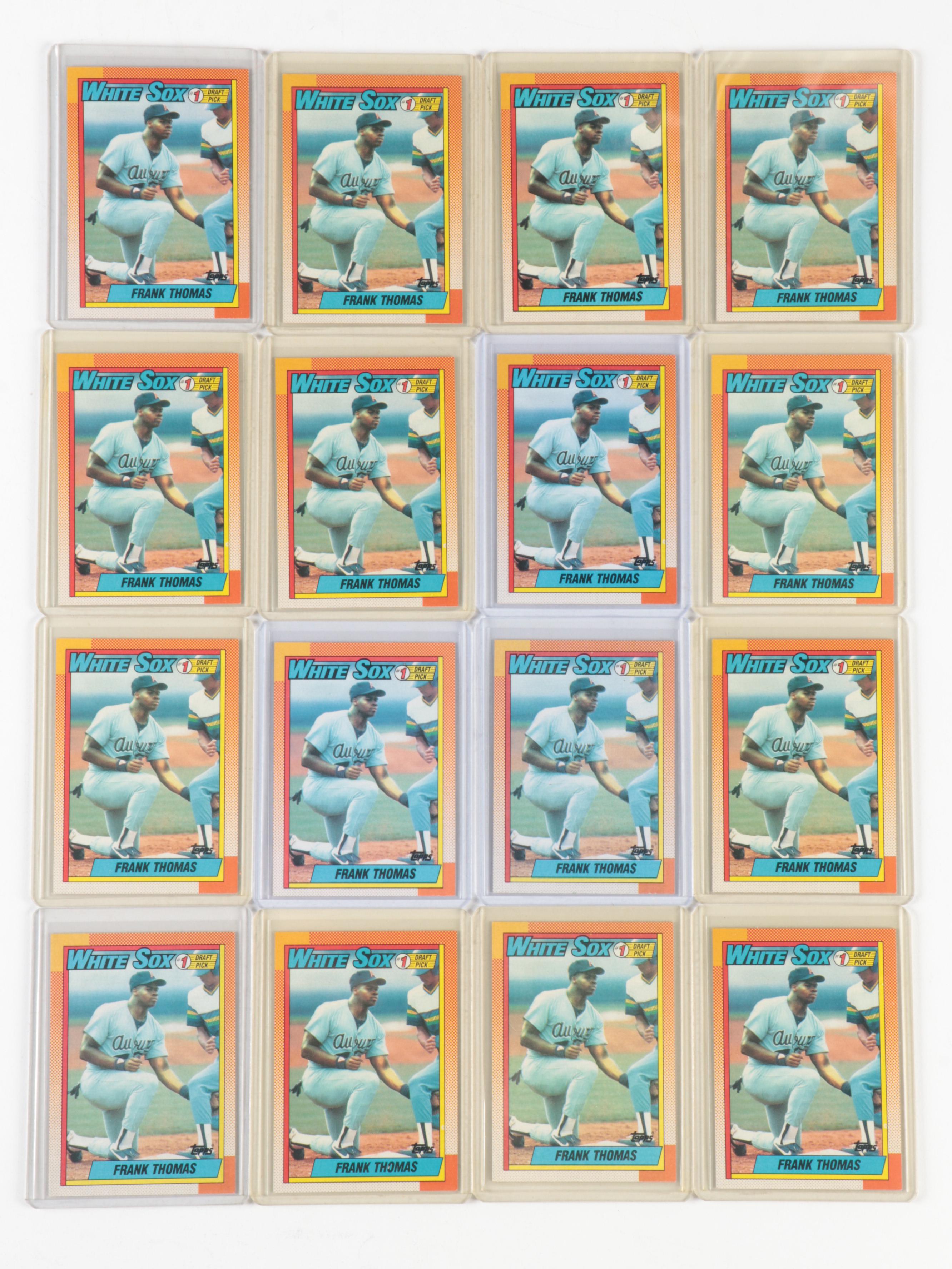 1990 Topps, Score, Other Frank Thomas Rookie Baseball Cards With Slabbed Card