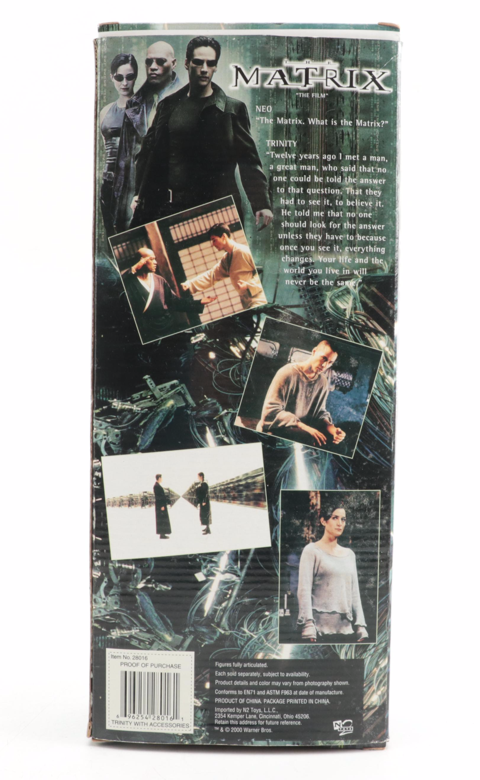 N2 Toys The Matrix Trinity Action Figure, 2000