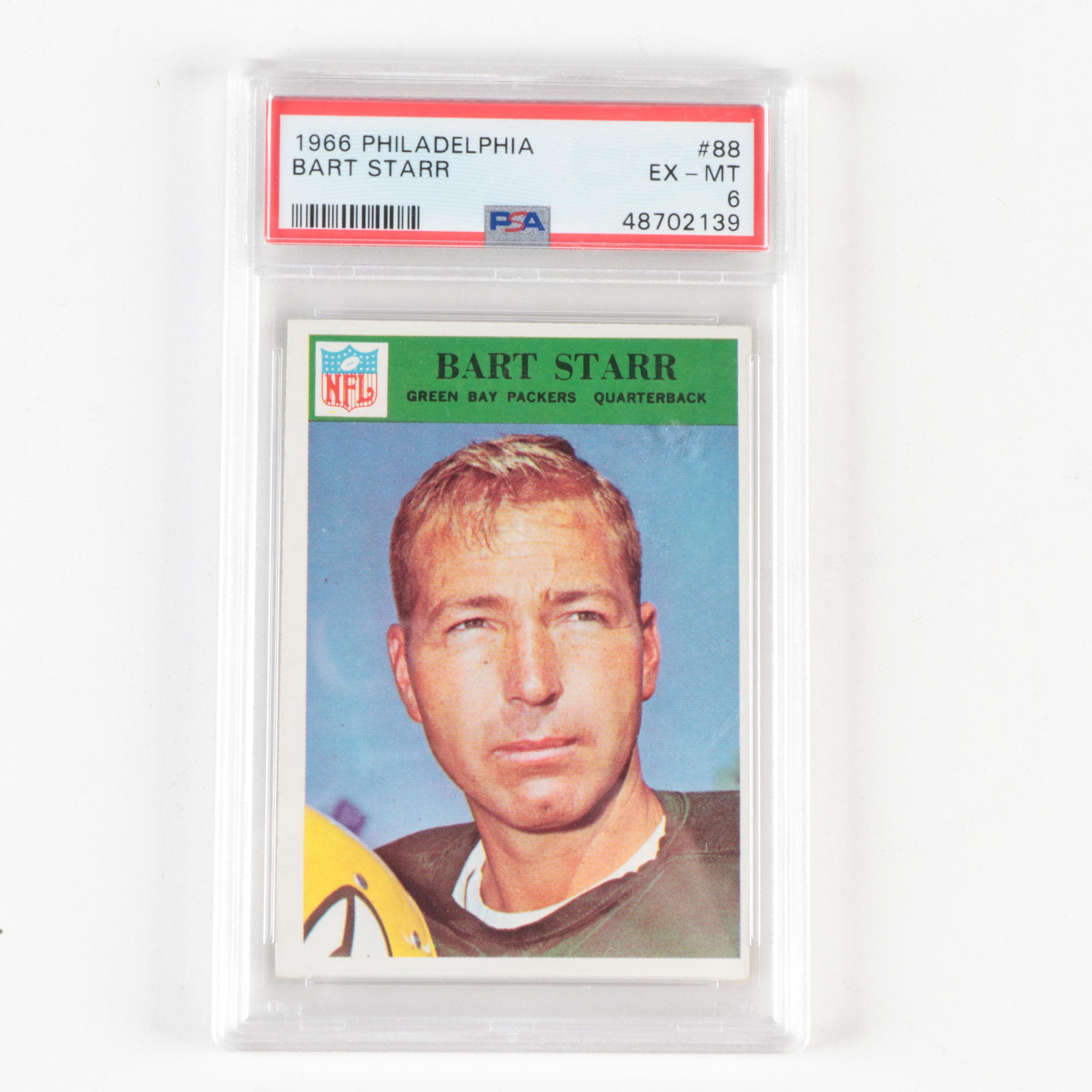 Topps, Bowman, Other Football Cards With Graded Starr, More, 1950s–1970s