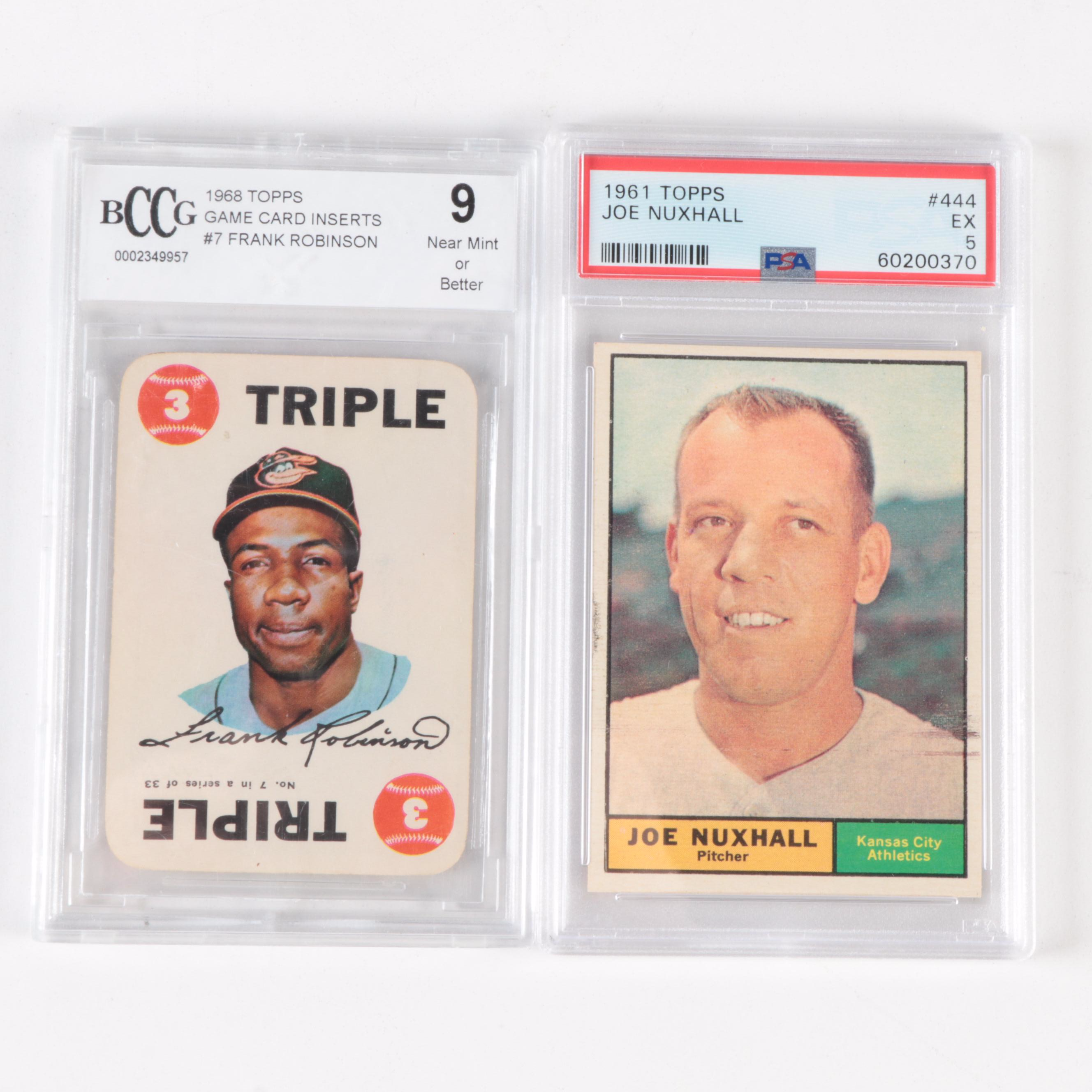 Topps Baseball Cards With Graded, Rookies, Graded, More, 1950s–1960s