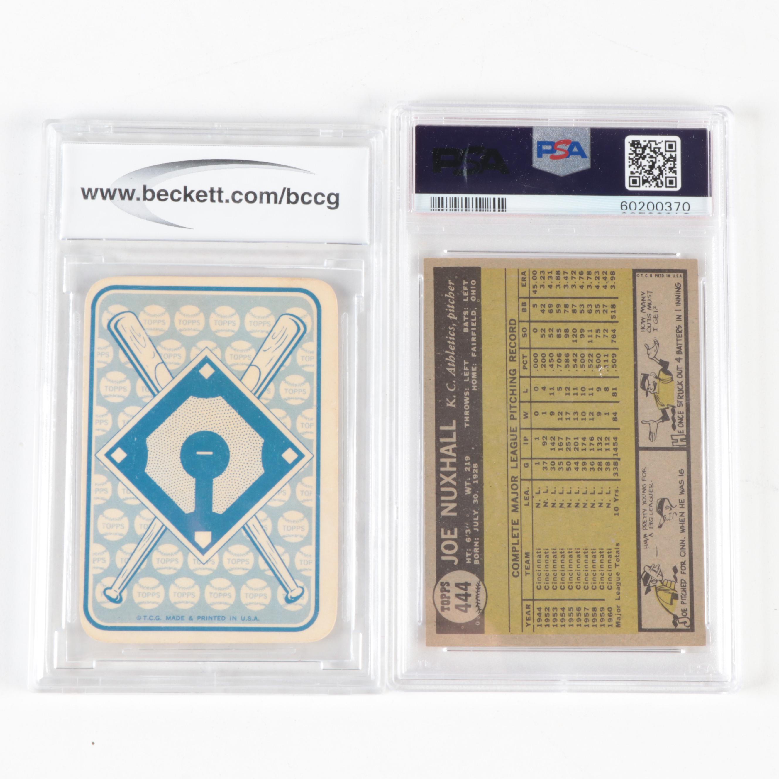 Topps Baseball Cards With Graded, Rookies, Graded, More, 1950s–1960s