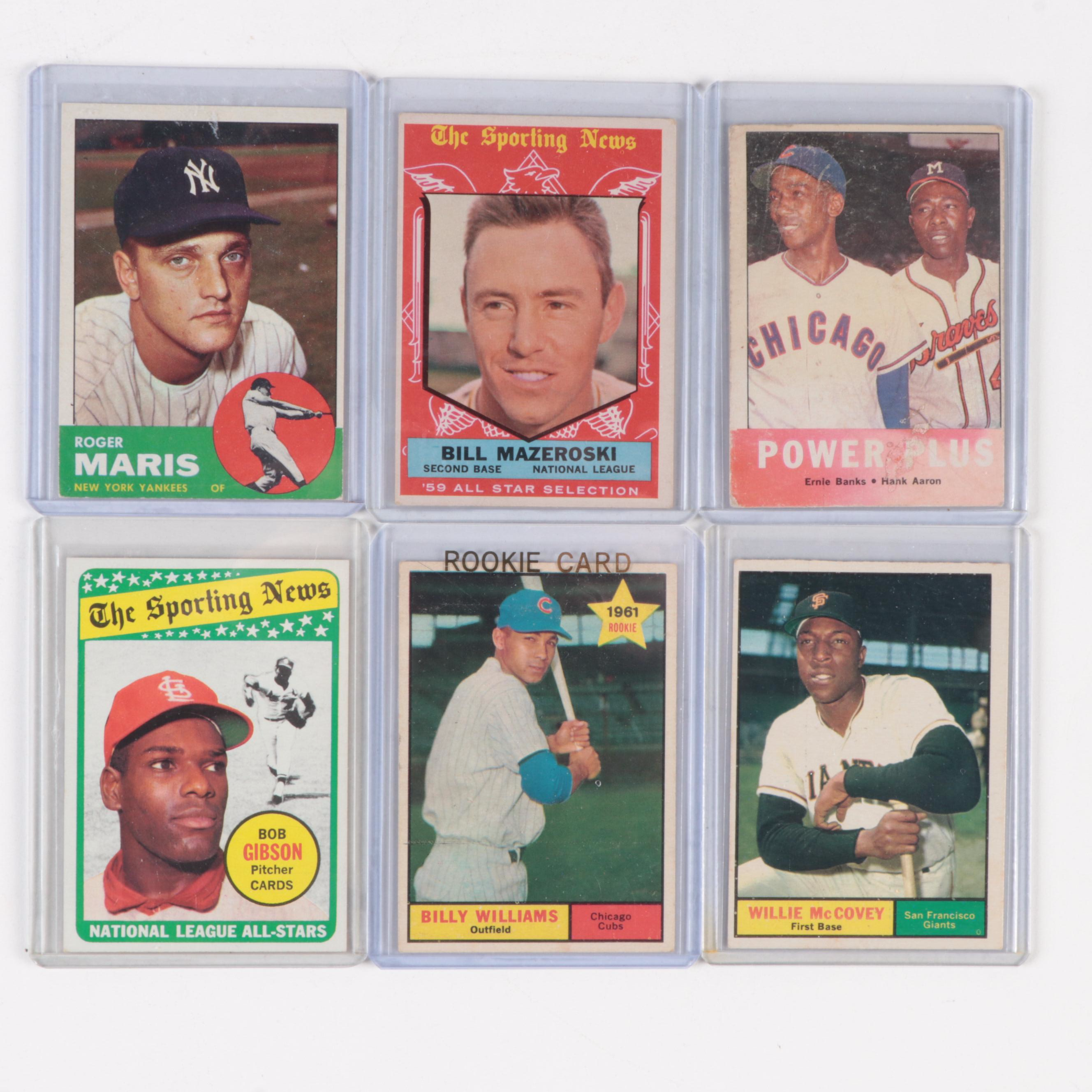 Topps Baseball Cards With Graded, Rookies, Graded, More, 1950s–1960s