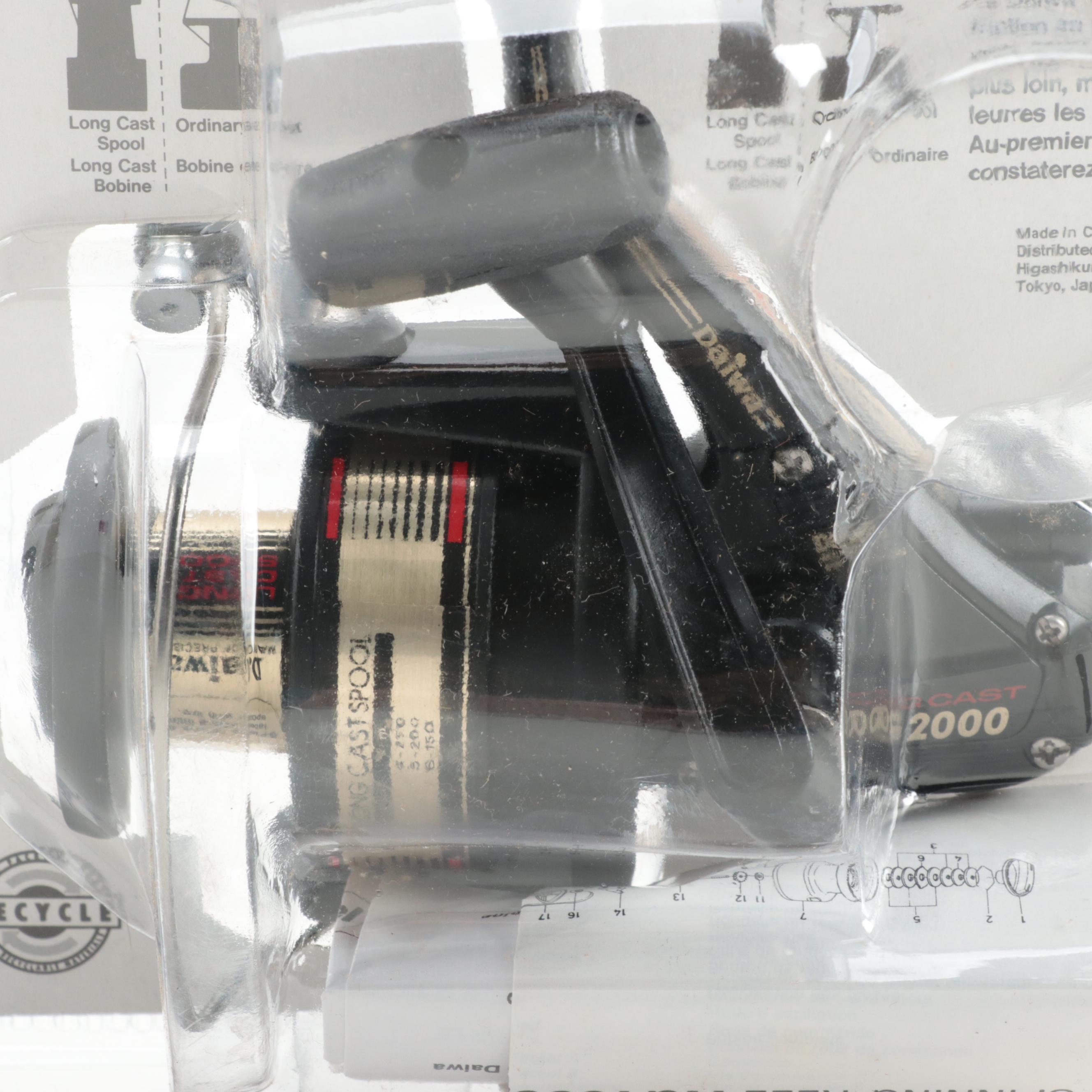 Daiwa AG2000 Long Cast Fishing Reels