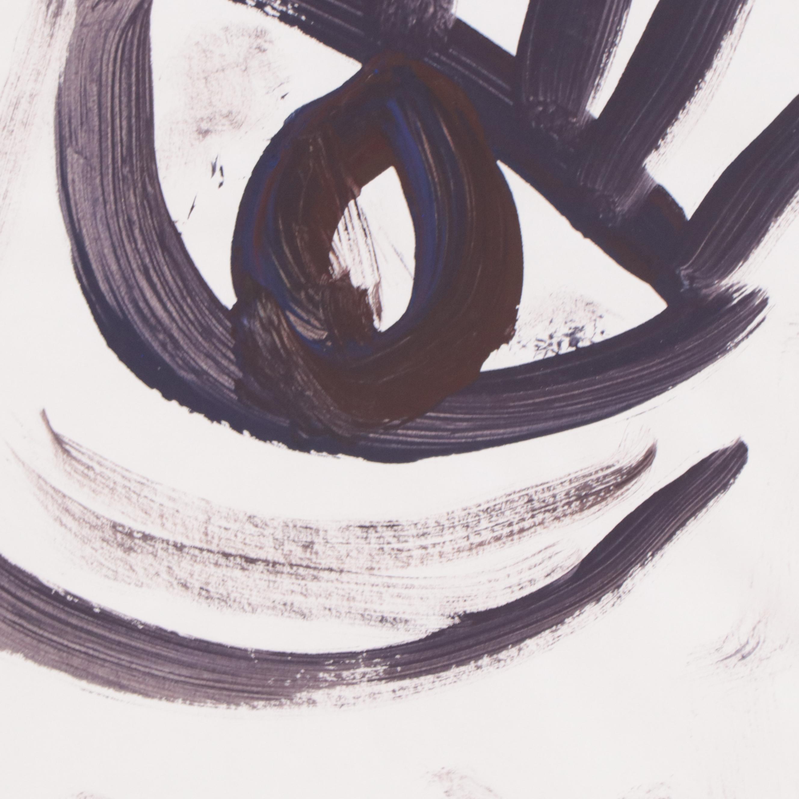 Robert Wright Figural Folk Art Acrylic Painting