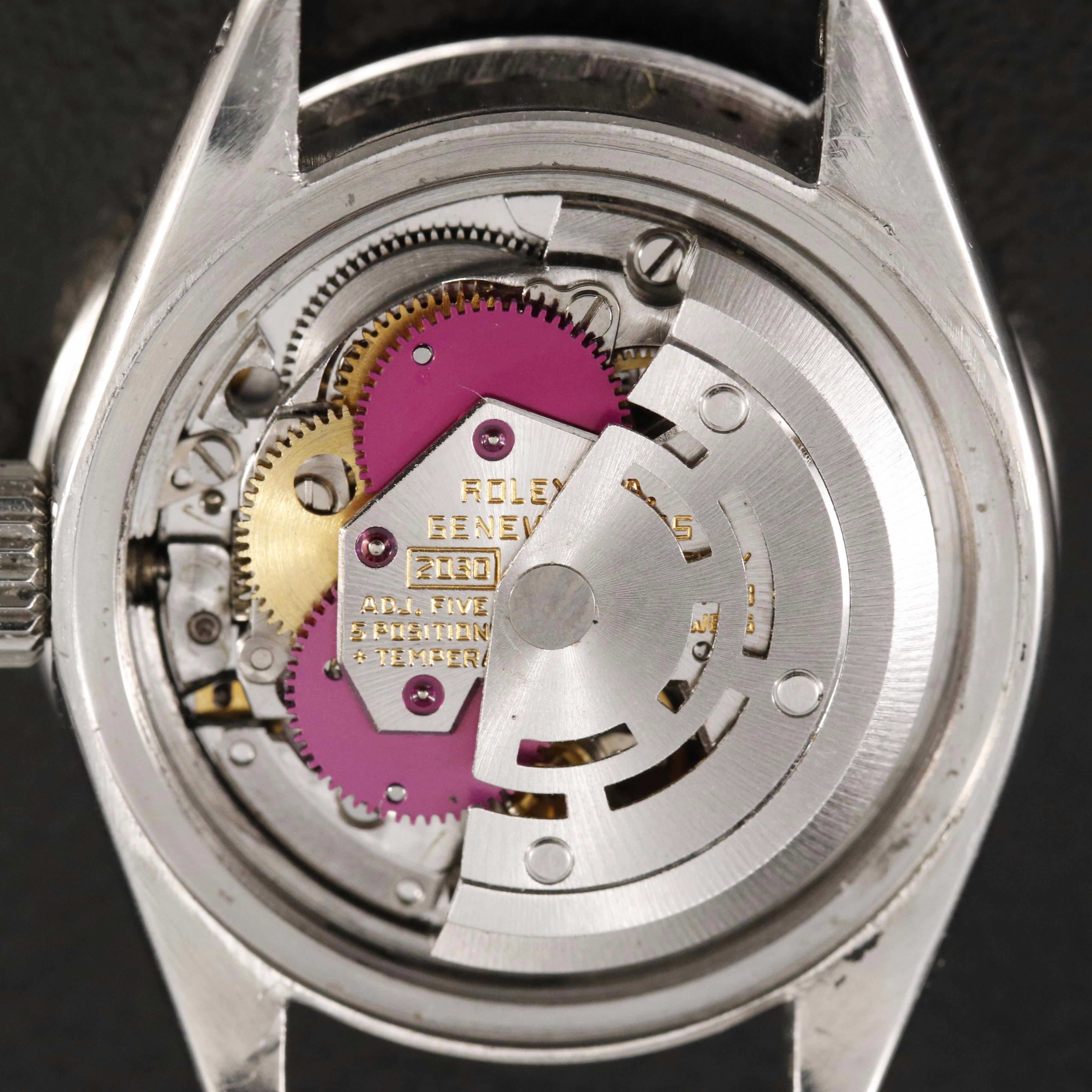 1973 Rolex Datejust Mother-of-Pearl, Diamond Dial and Bezel Watch