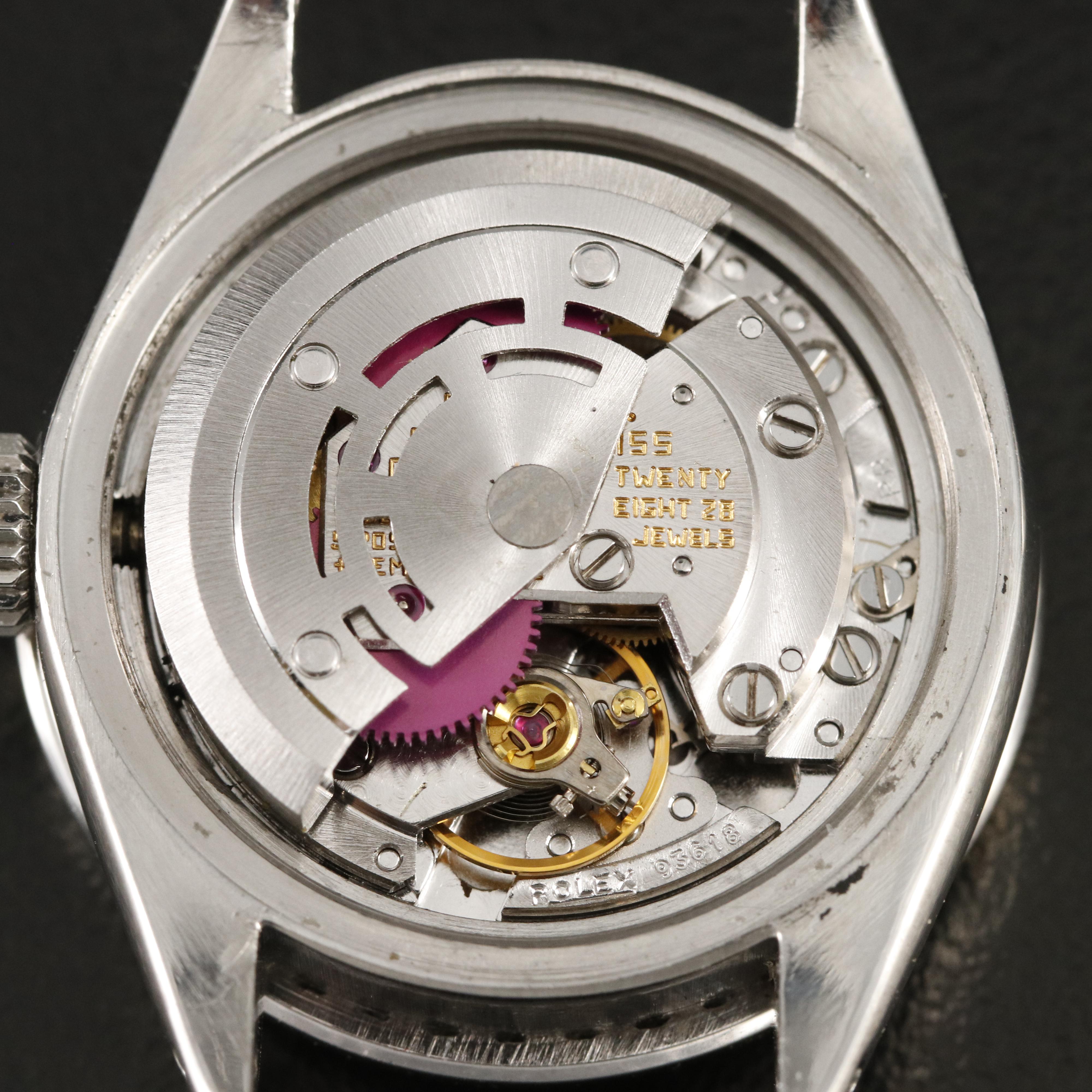 1973 Rolex Datejust Mother-of-Pearl, Diamond Dial and Bezel Watch