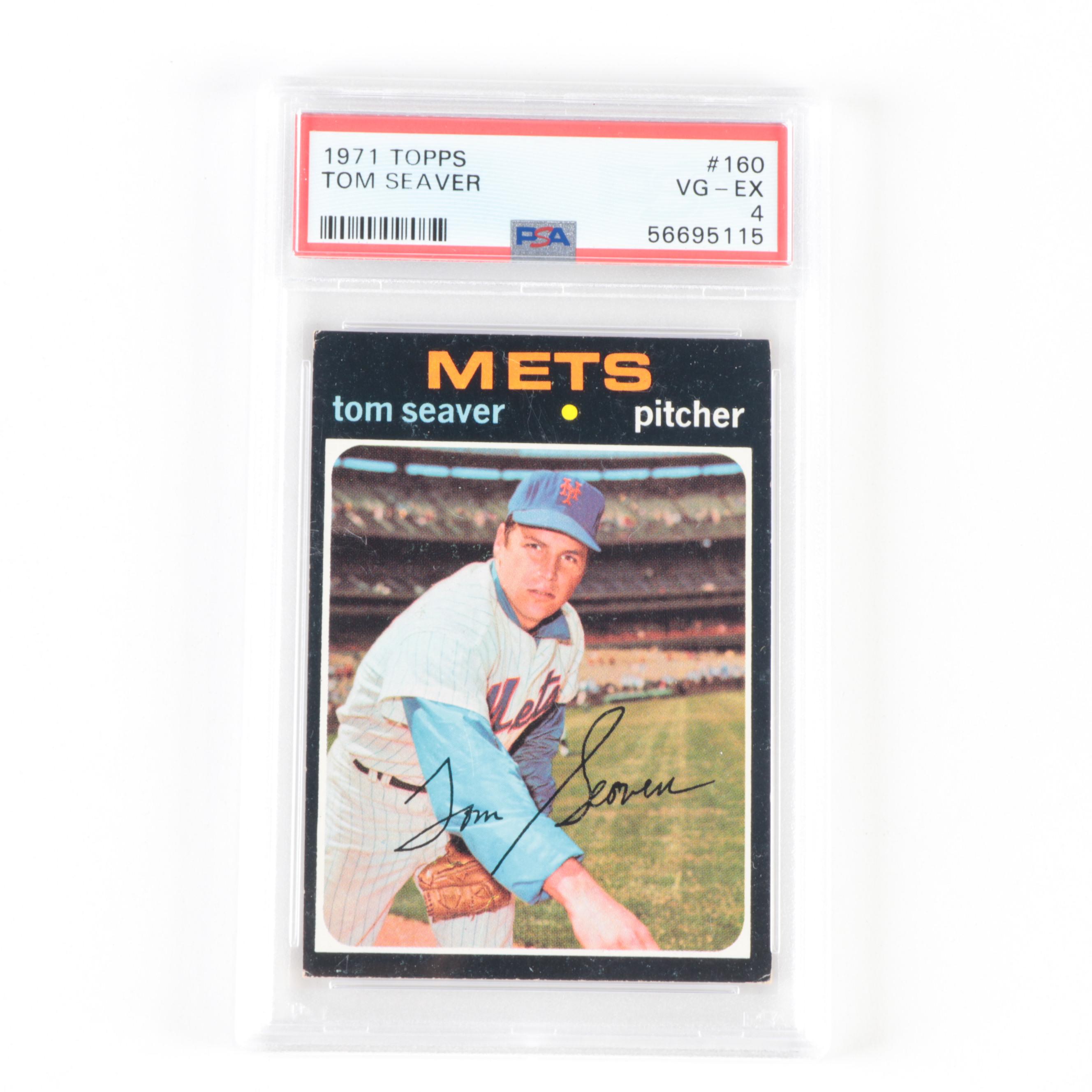 Topps Graded New York Mets Tom Seaver Baseball Cards, 1969–1971