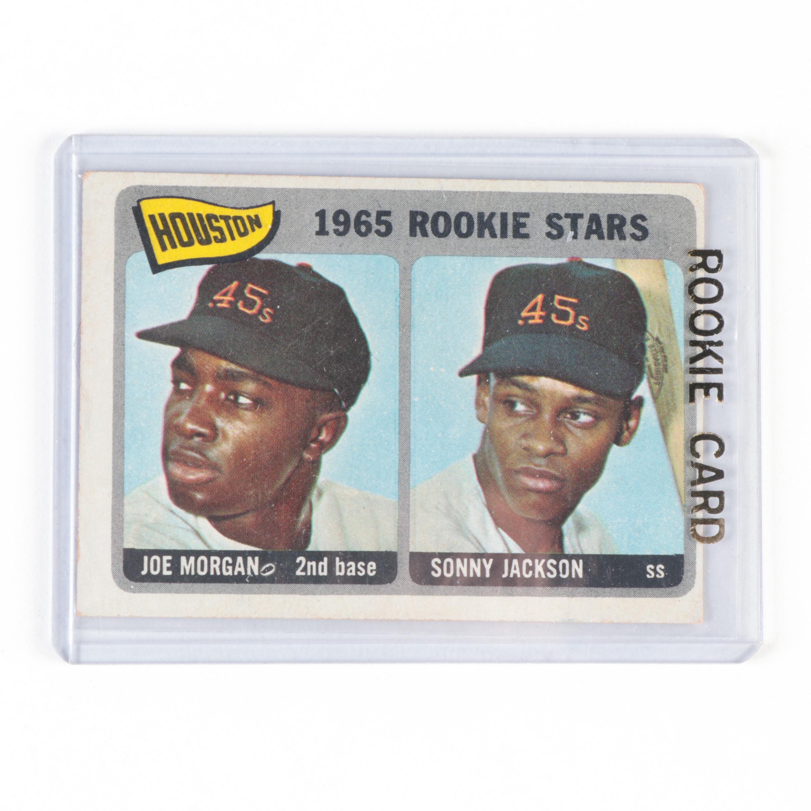 Topps Joe Morgan Baseball Cards With Rookie, Graded, 1965–1971