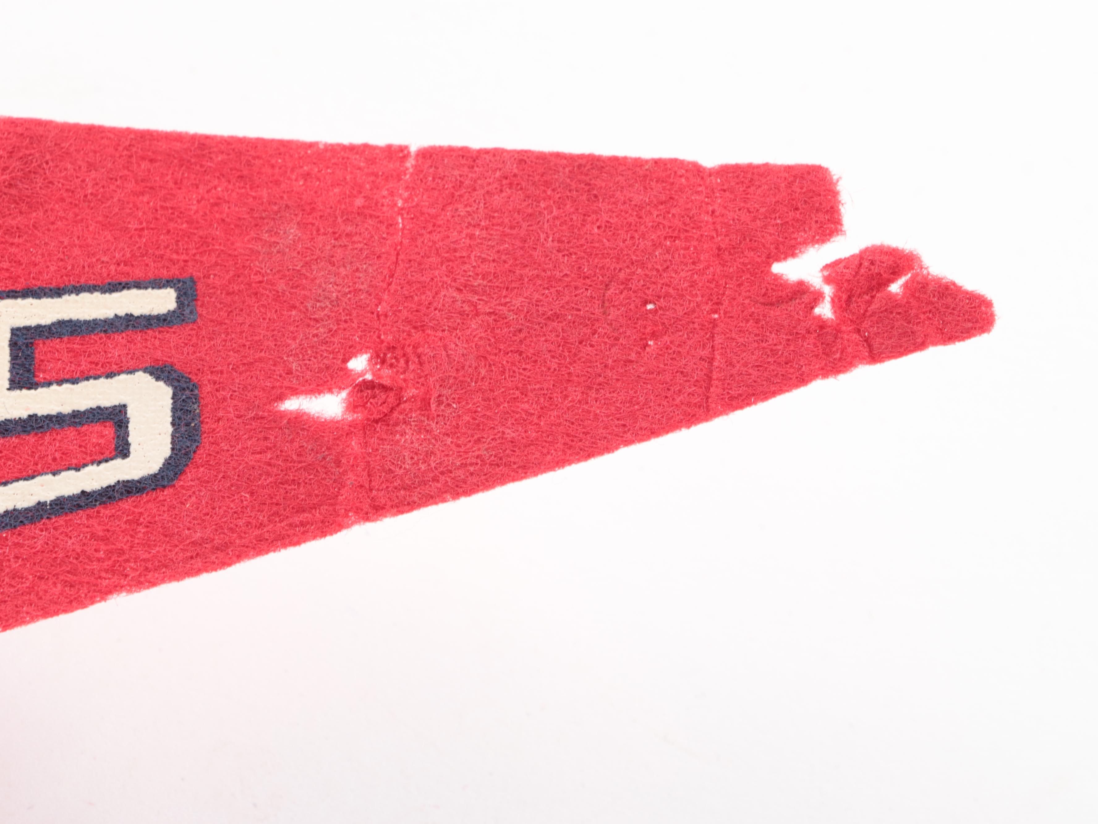 Baseball, Hockey Pennants With Yankees, Mets, Islanders, More, 1960s–1980s