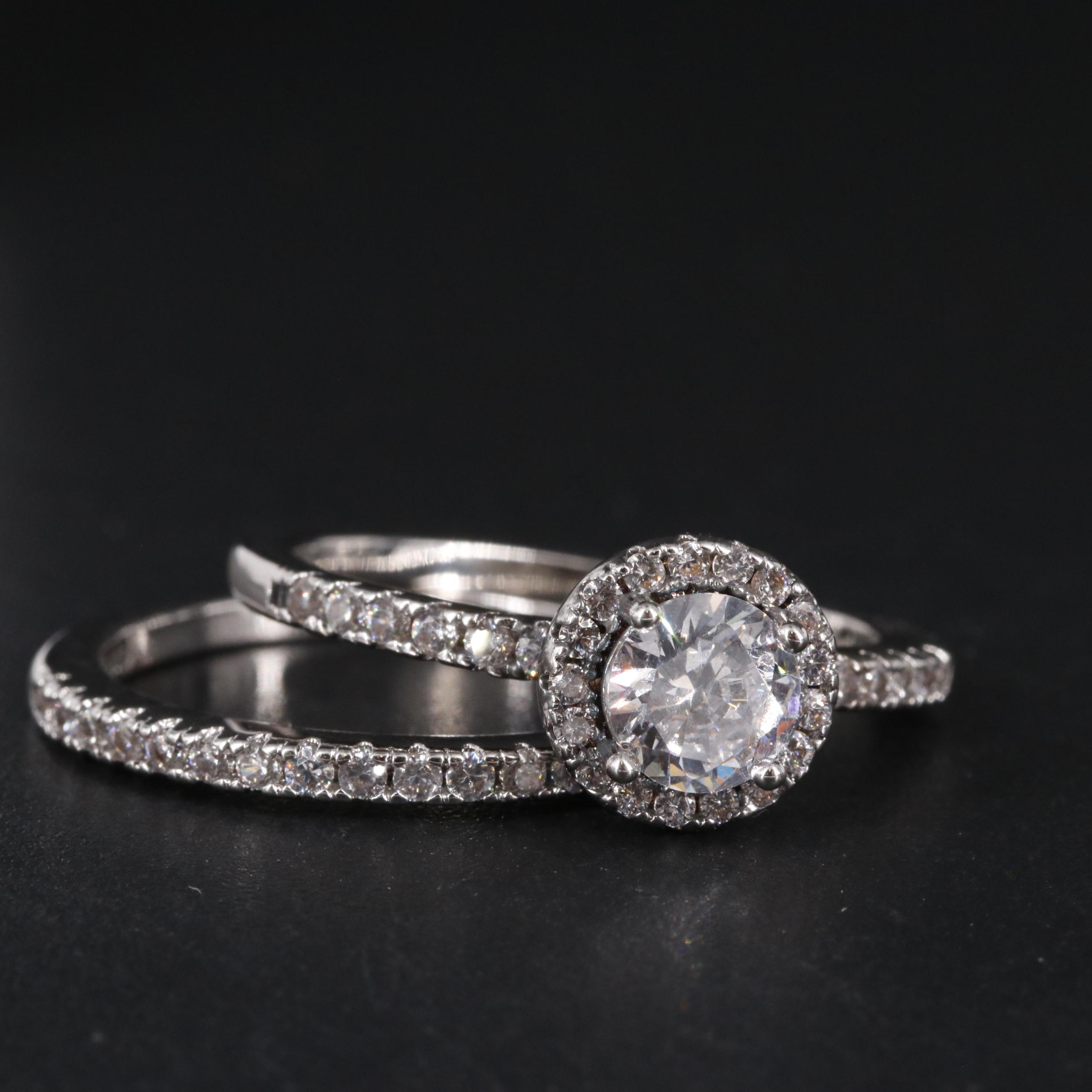 Cubic Zirconia Ring and Band