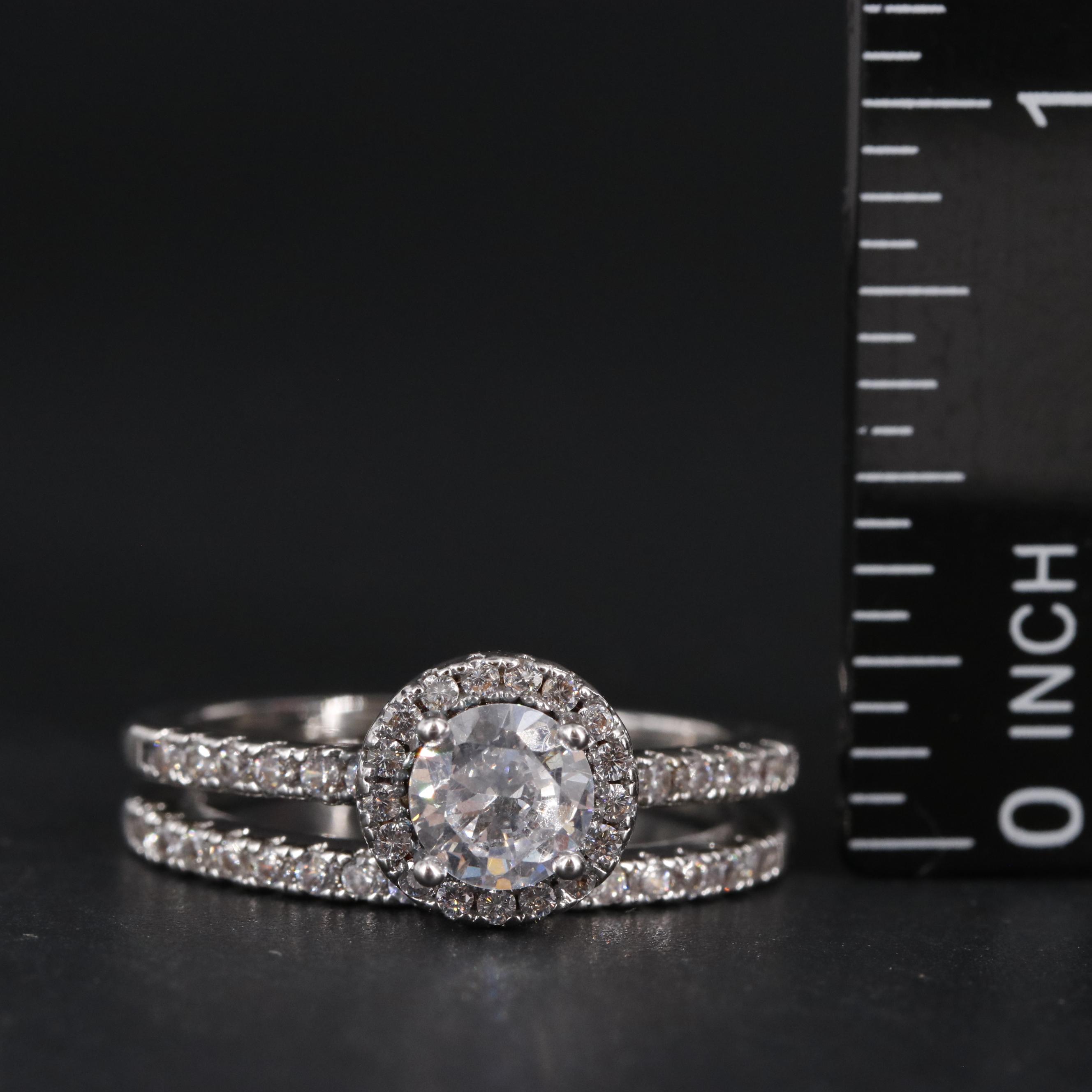 Cubic Zirconia Ring and Band