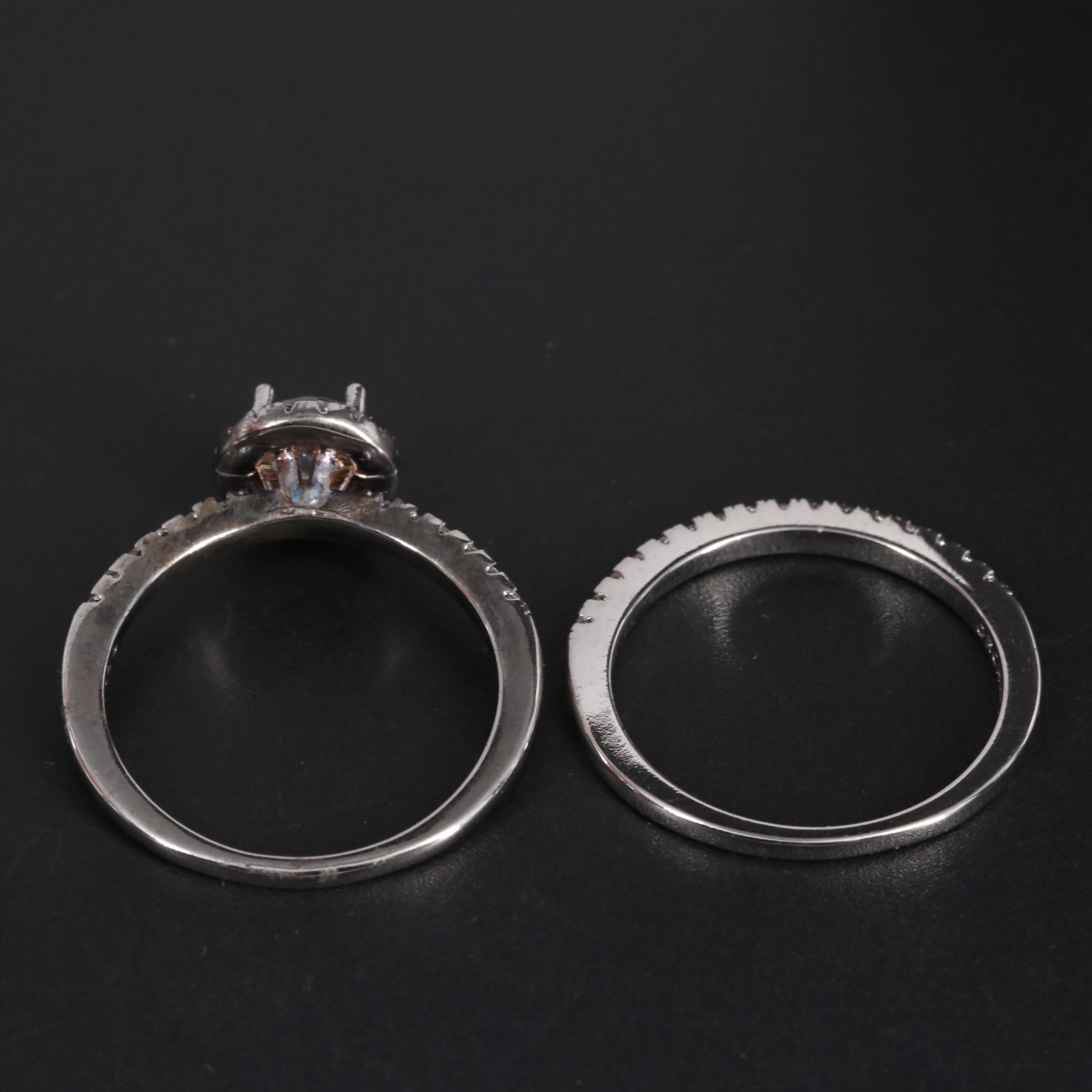 Cubic Zirconia Ring and Band