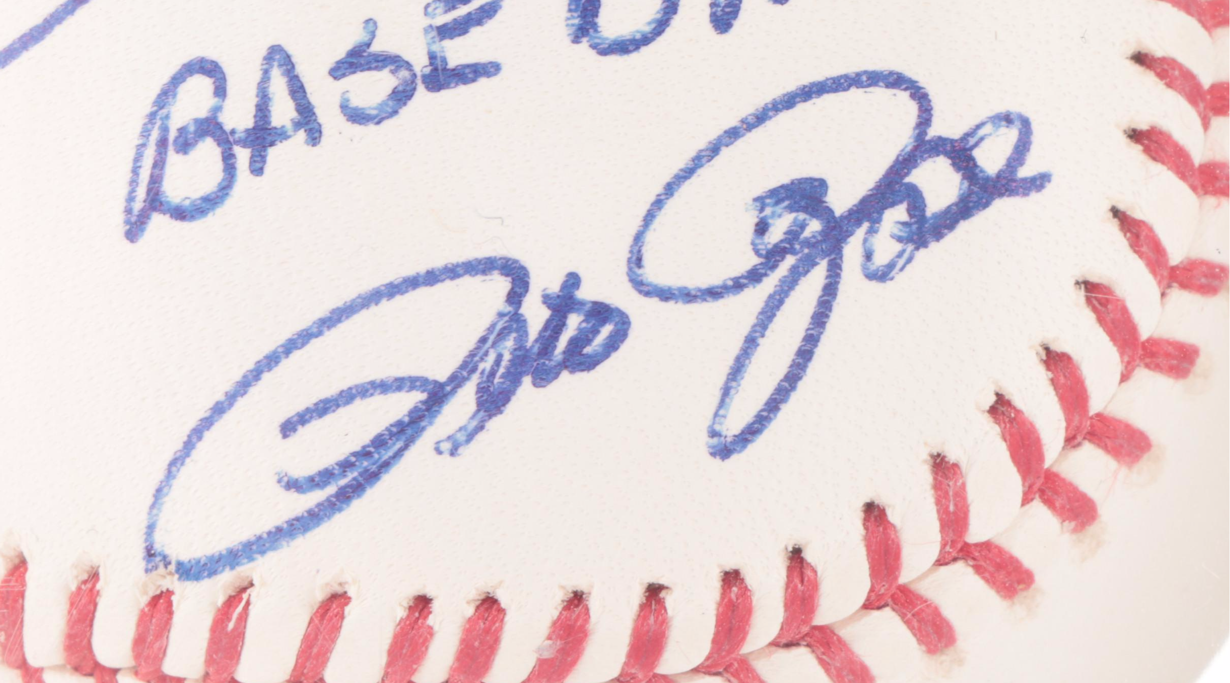 Pete Rose Signed "I'm Sorry I Bet on Baseball" Rawlings Baseball