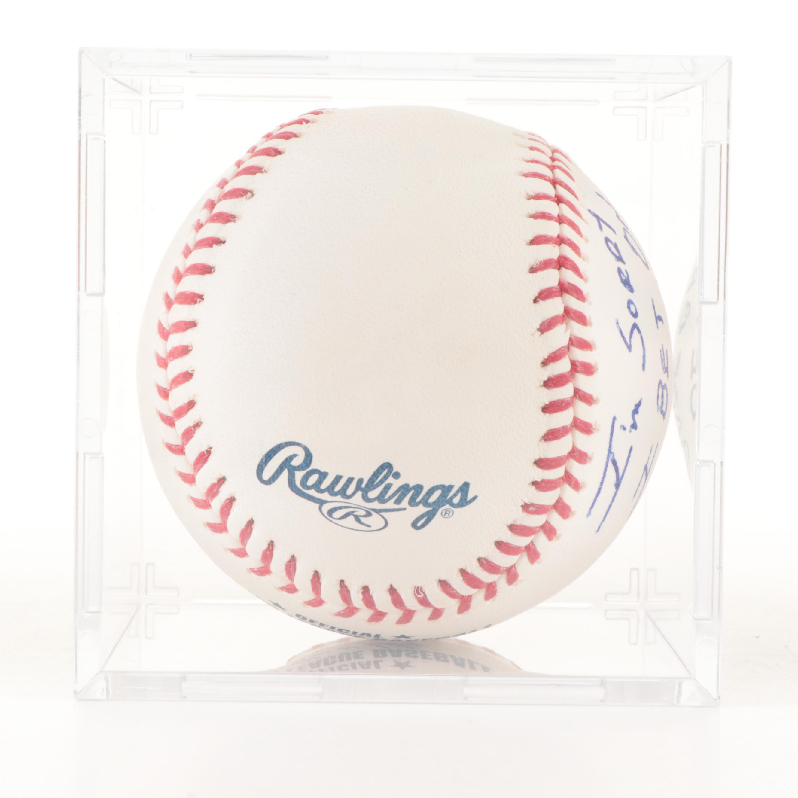Pete Rose Signed "I'm Sorry I Bet on Baseball" Rawlings Baseball