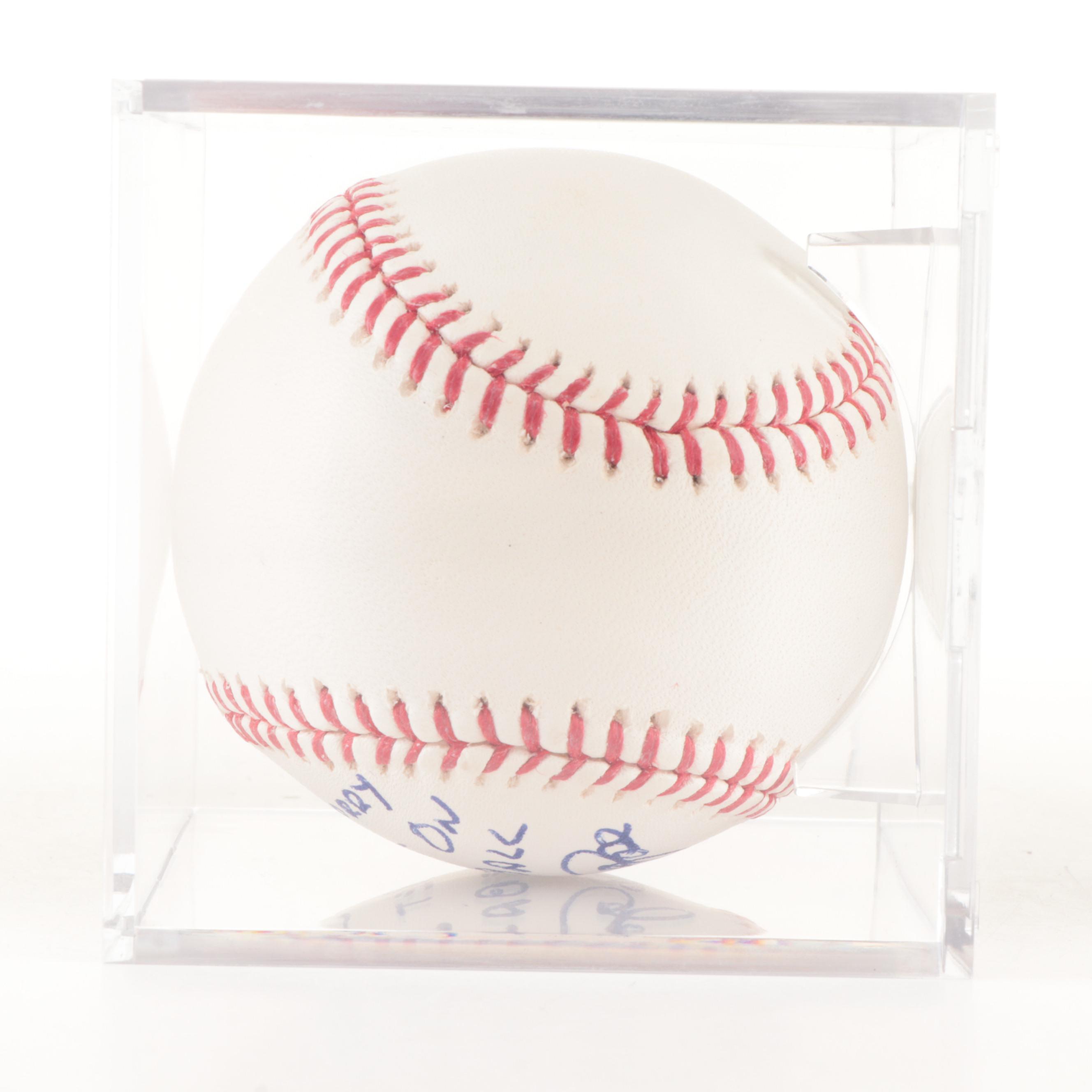 Pete Rose Signed "I'm Sorry I Bet on Baseball" Rawlings Baseball