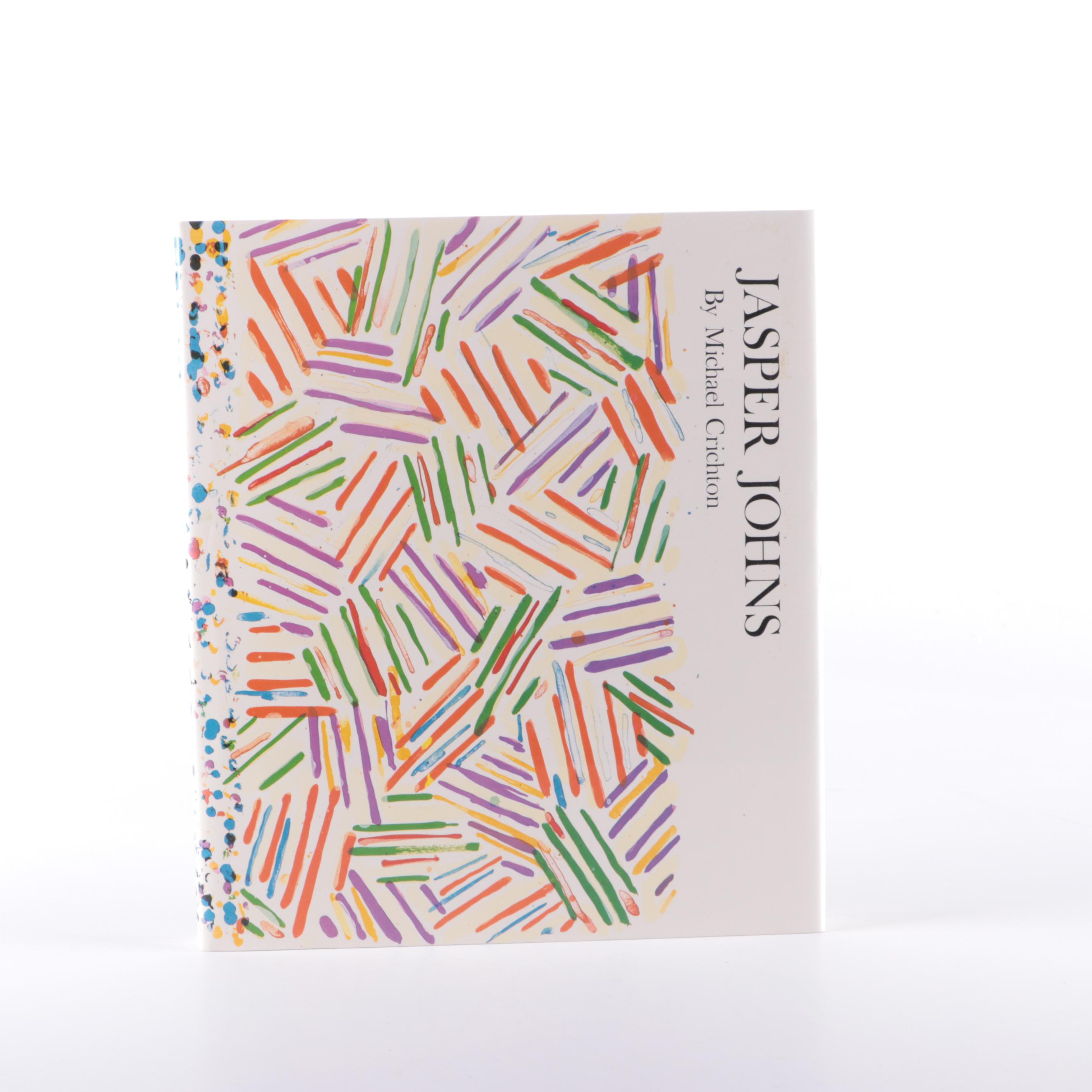 "Jasper Johns" by Michael Crichton and "Jasper Johns" by Kirk Varnedoe