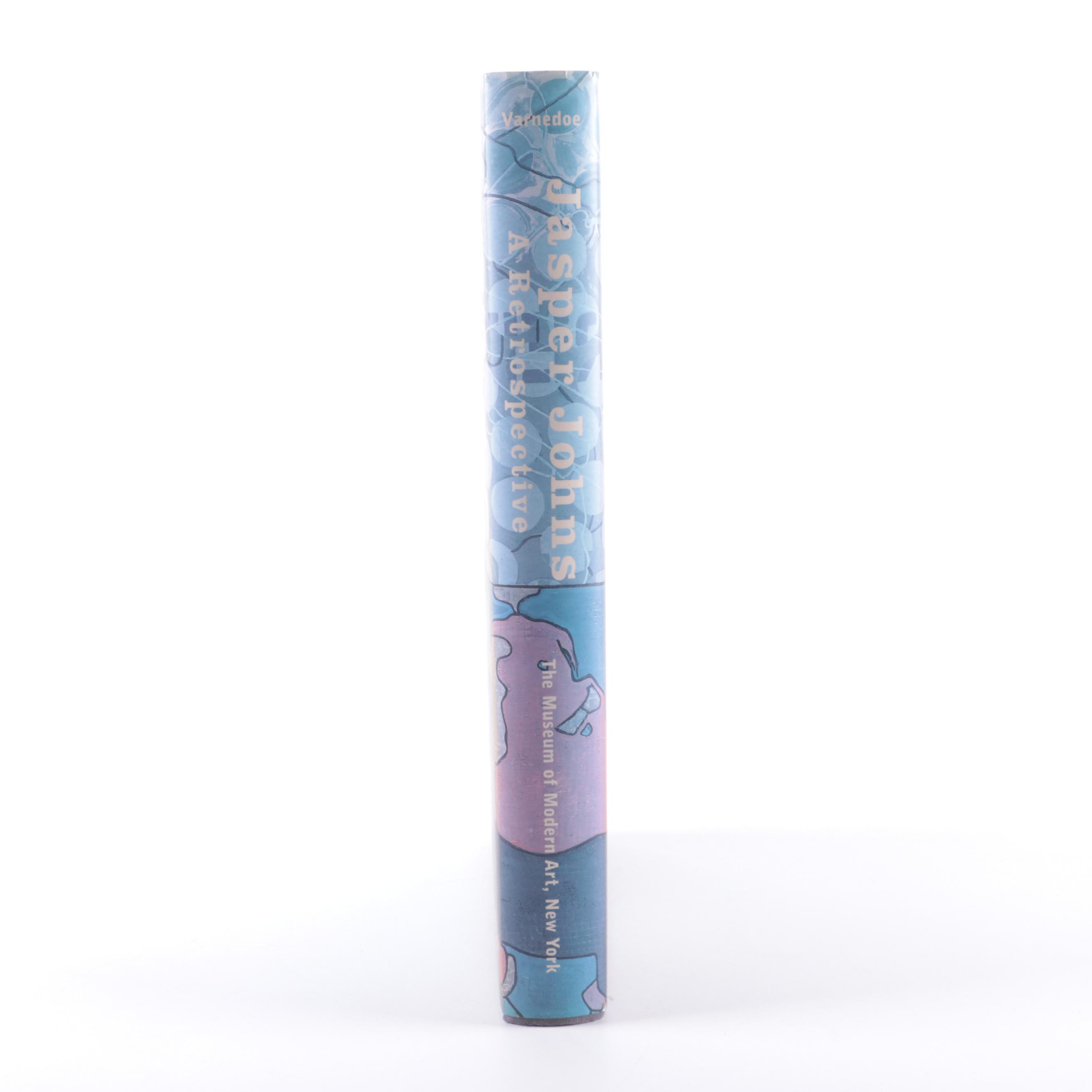 "Jasper Johns" by Michael Crichton and "Jasper Johns" by Kirk Varnedoe