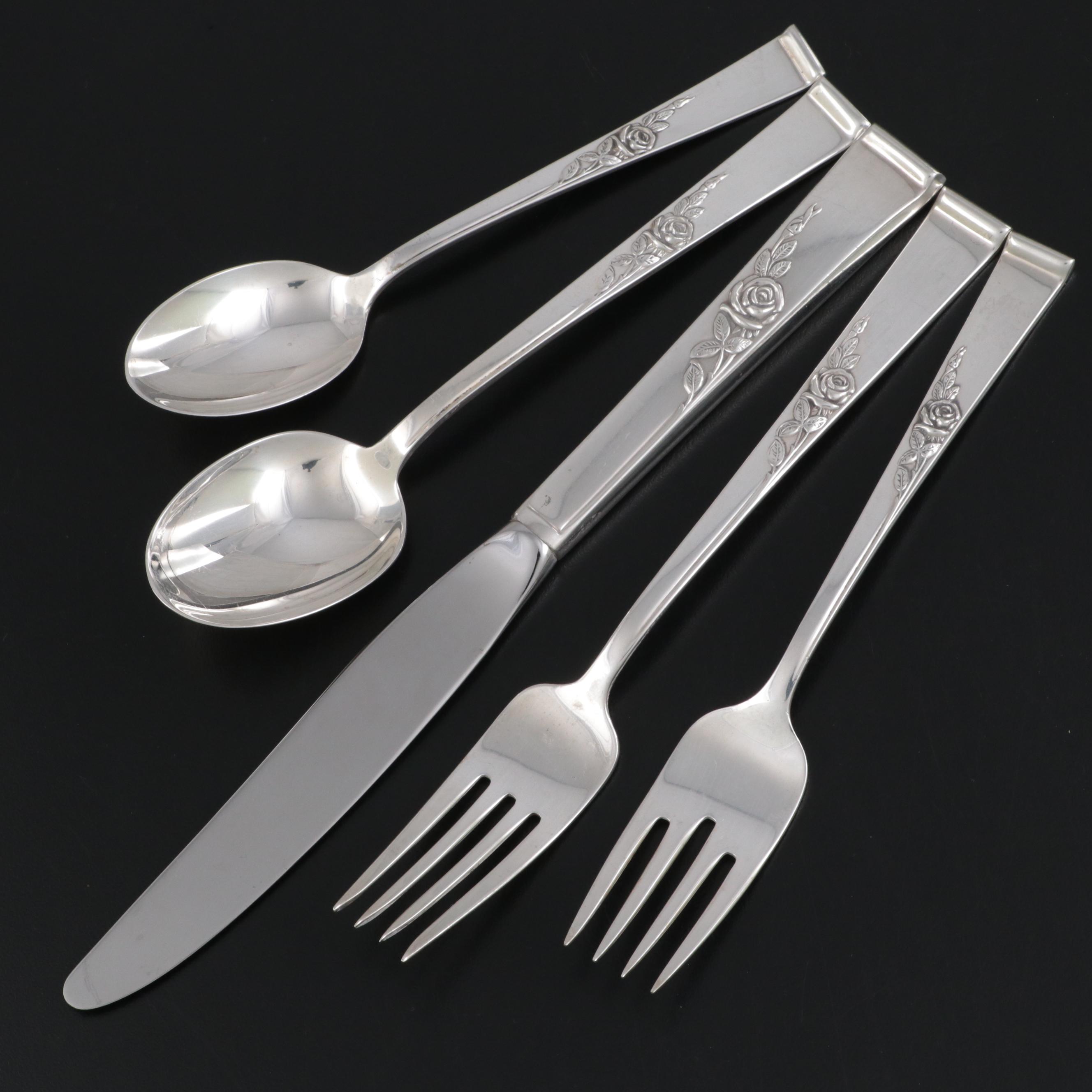 Reed & Barton "Classic Rose" Sterling Silver Flatware