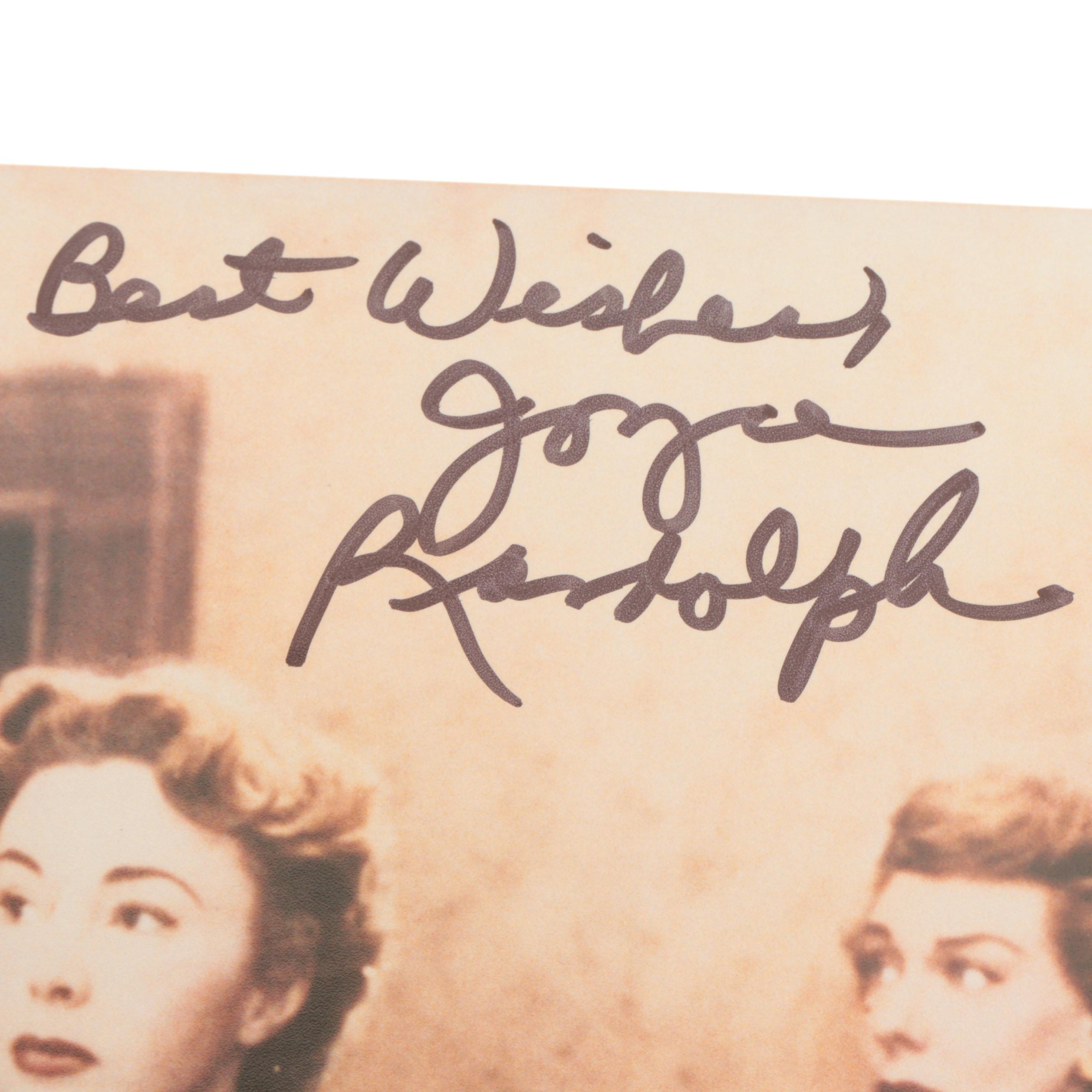 Joyce Randolph Signed The Honeymooners Giclée Print