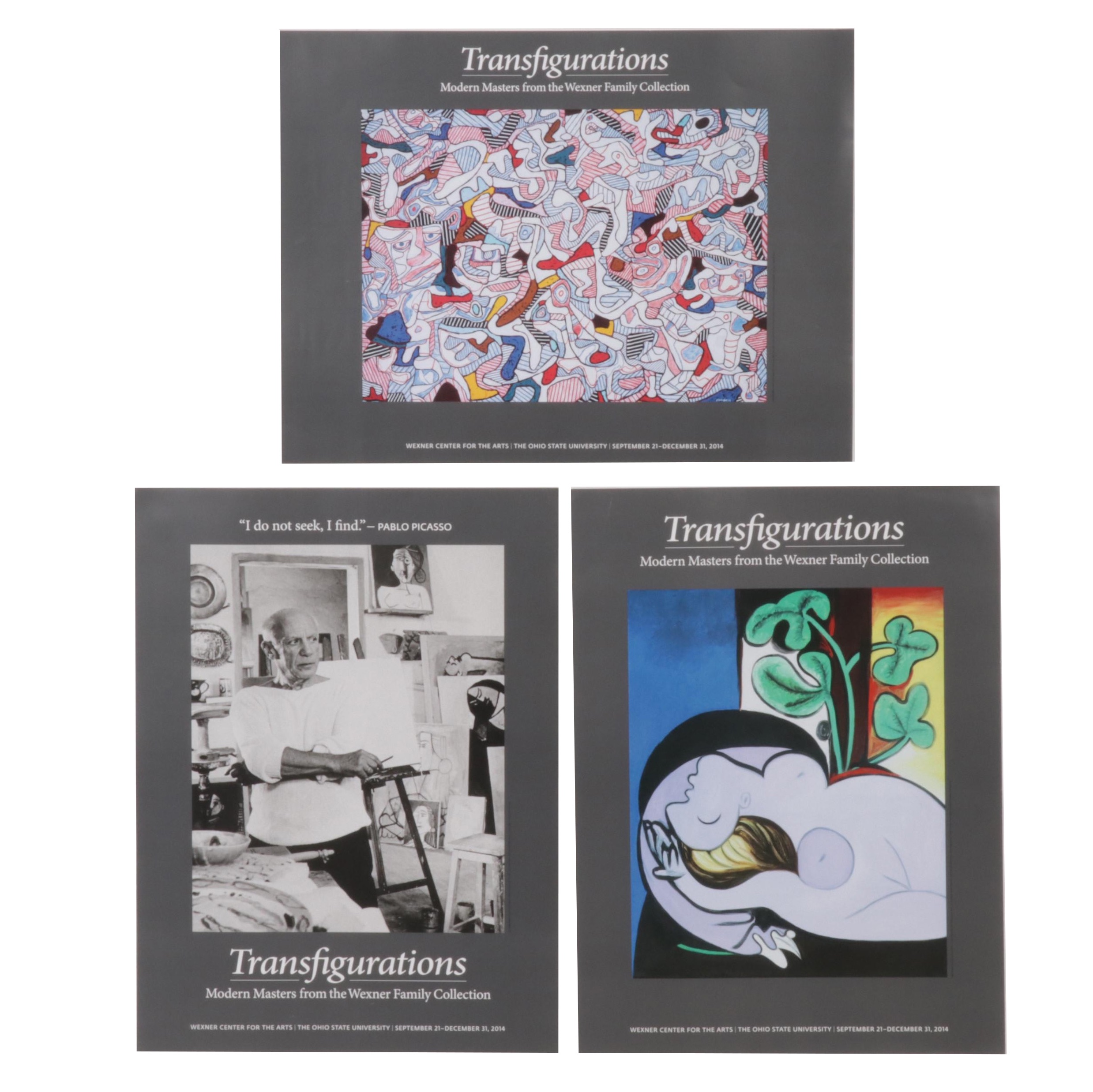 Wexner Center for the Arts "Transfigurations" Exhibition Posters, 2014