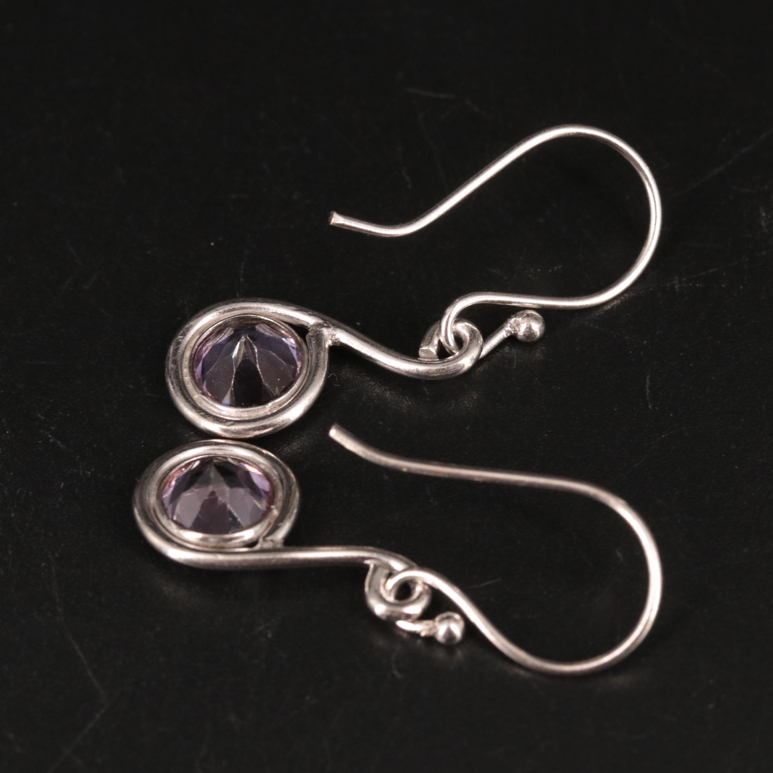 Gemstone Drop Earrings