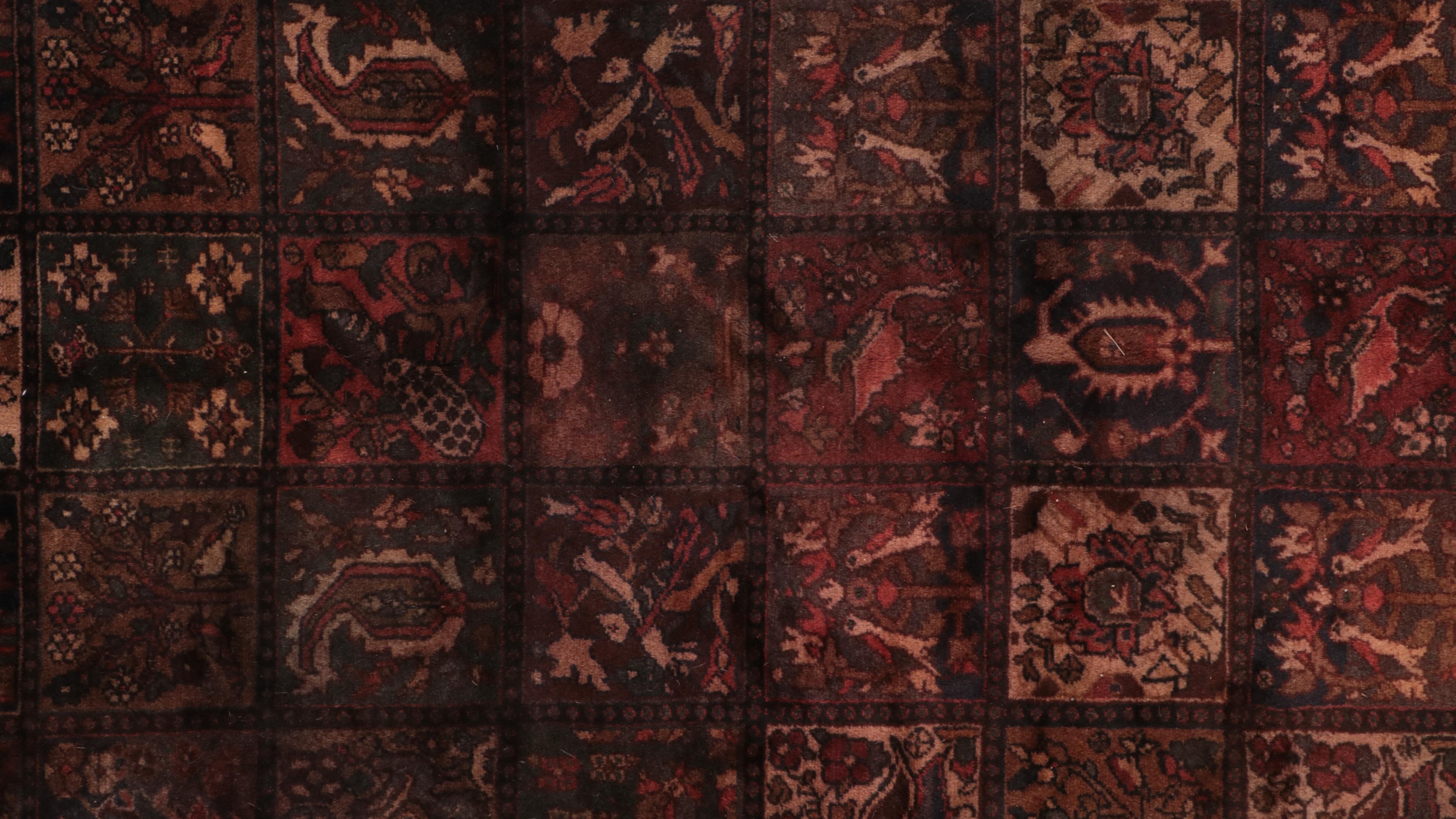 6'5 x 9'9 Hand-Knotted Persian Bakhtiari Area Rug