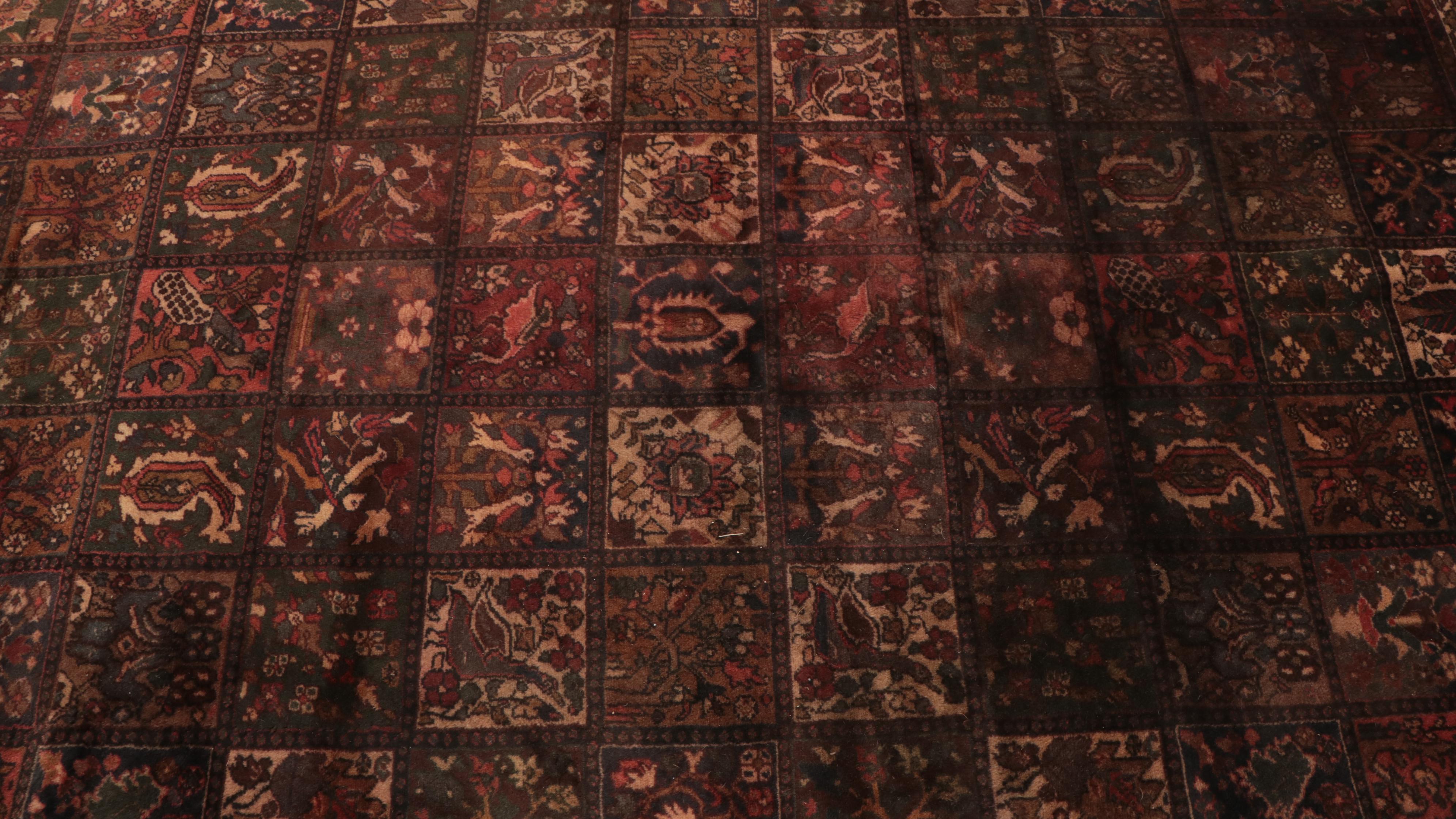 6'5 x 9'9 Hand-Knotted Persian Bakhtiari Area Rug