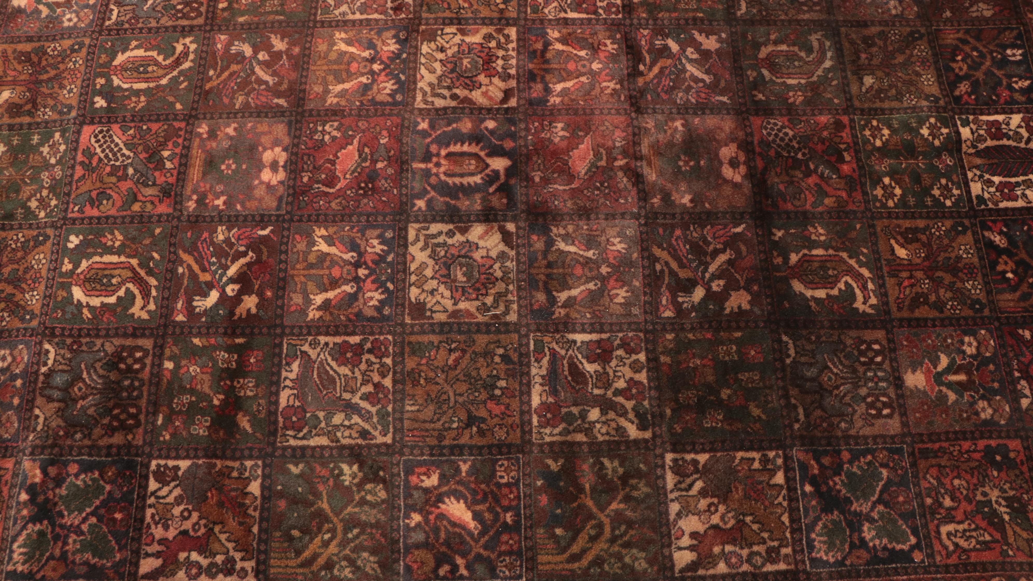 6'5 x 9'9 Hand-Knotted Persian Bakhtiari Area Rug