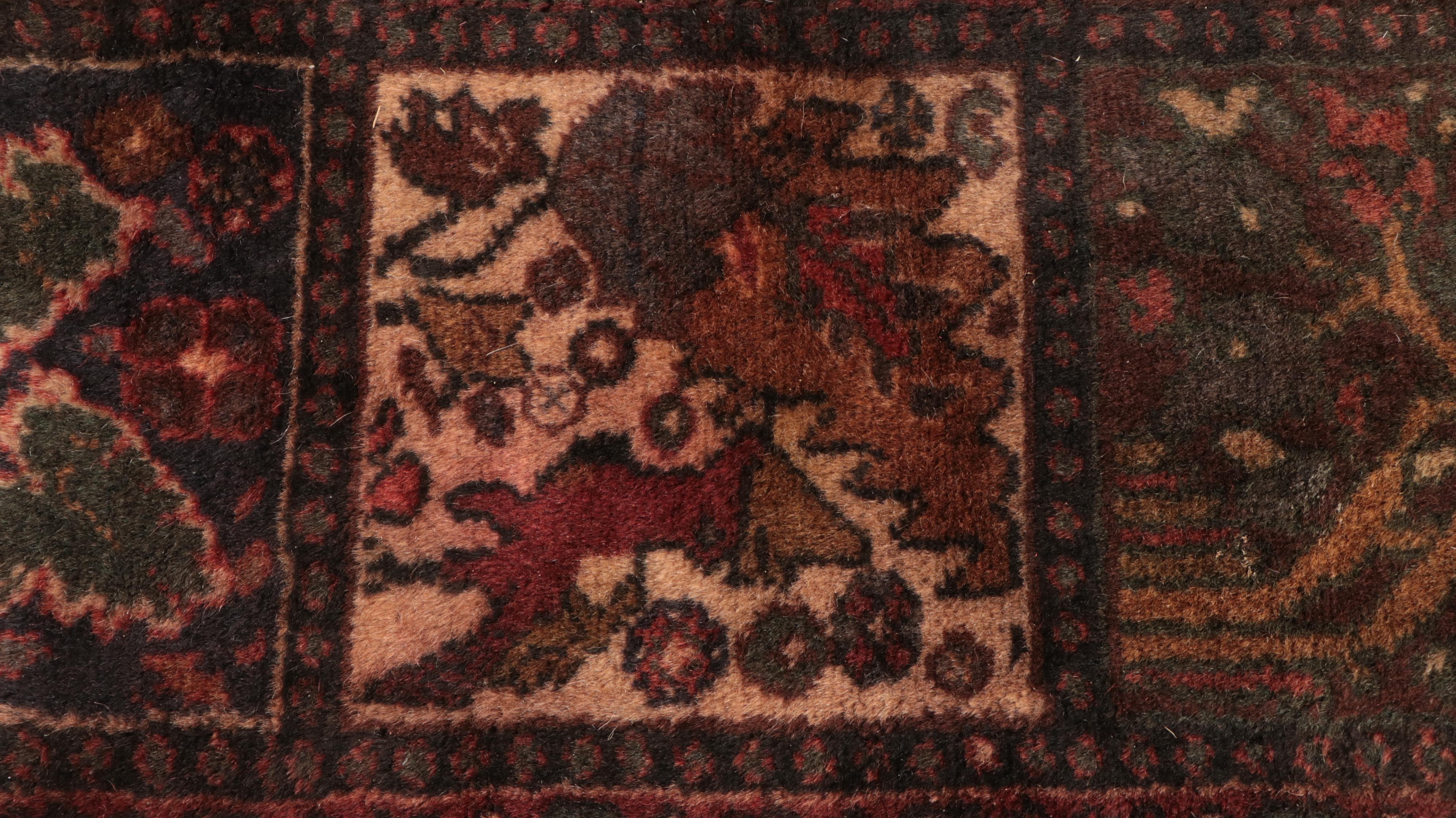 6'5 x 9'9 Hand-Knotted Persian Bakhtiari Area Rug