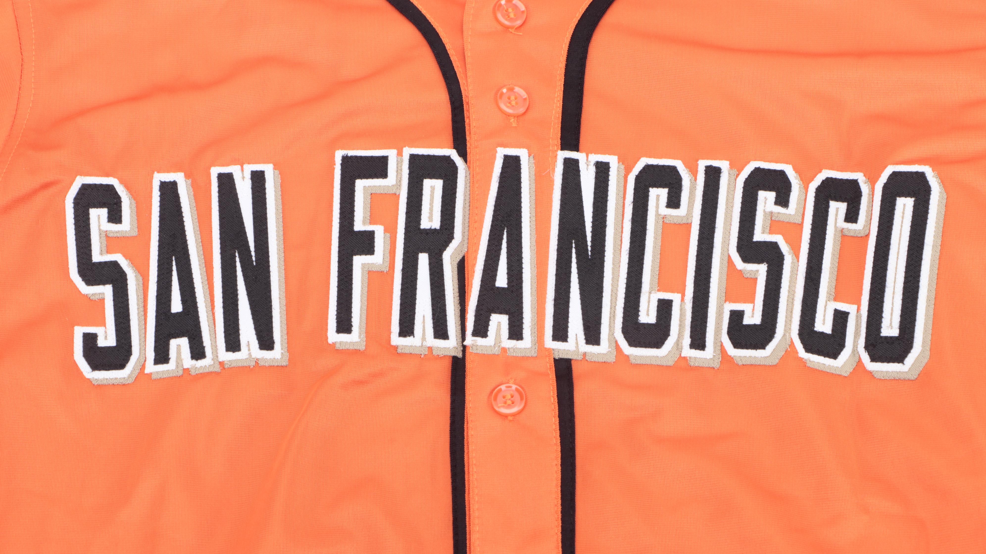 San Francisco Giants Willie Mays Signed Baseball Jersey