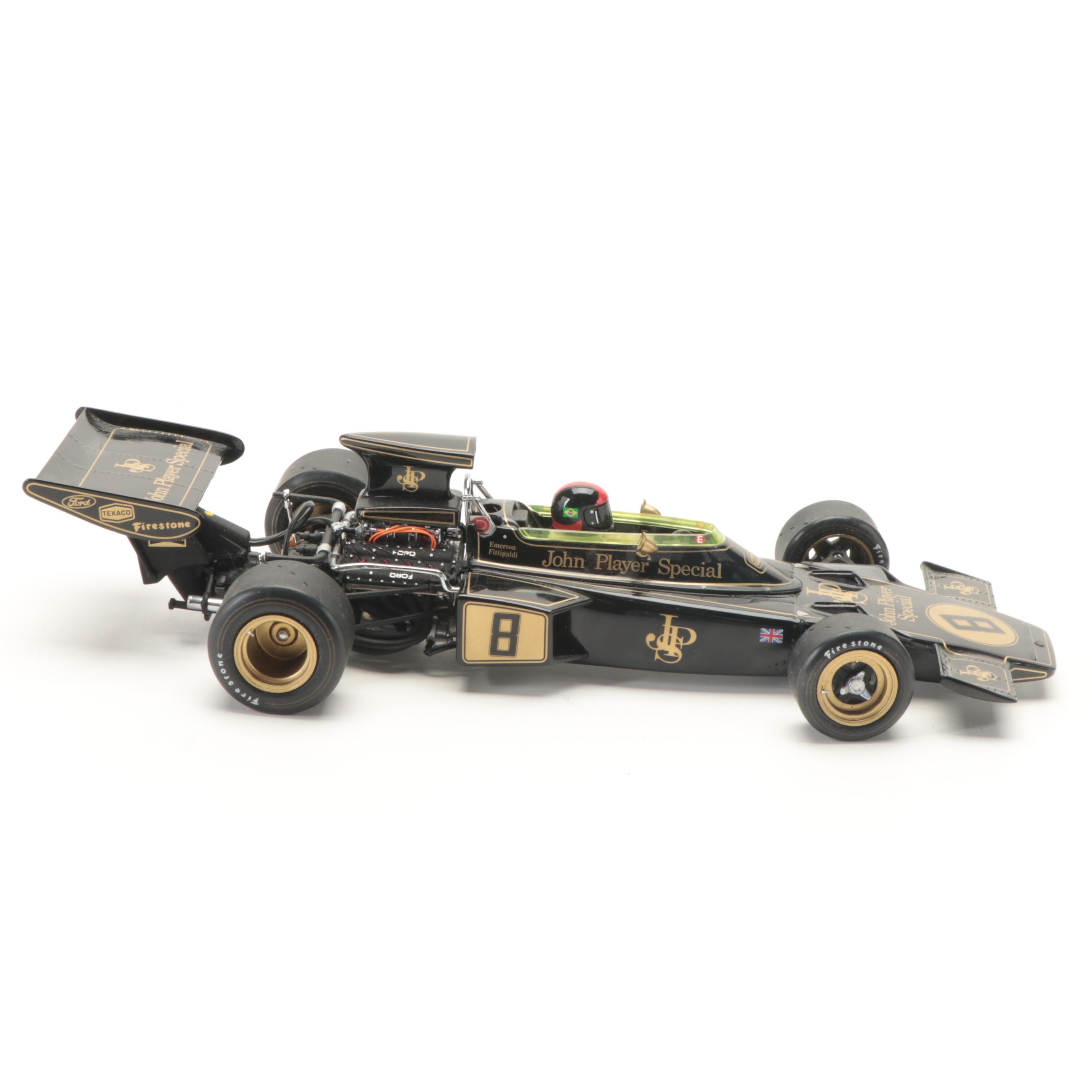 Exoto Grand Prix Classics Emerson Fittipaldi 1972 Lotus Type 72D Diecast Car