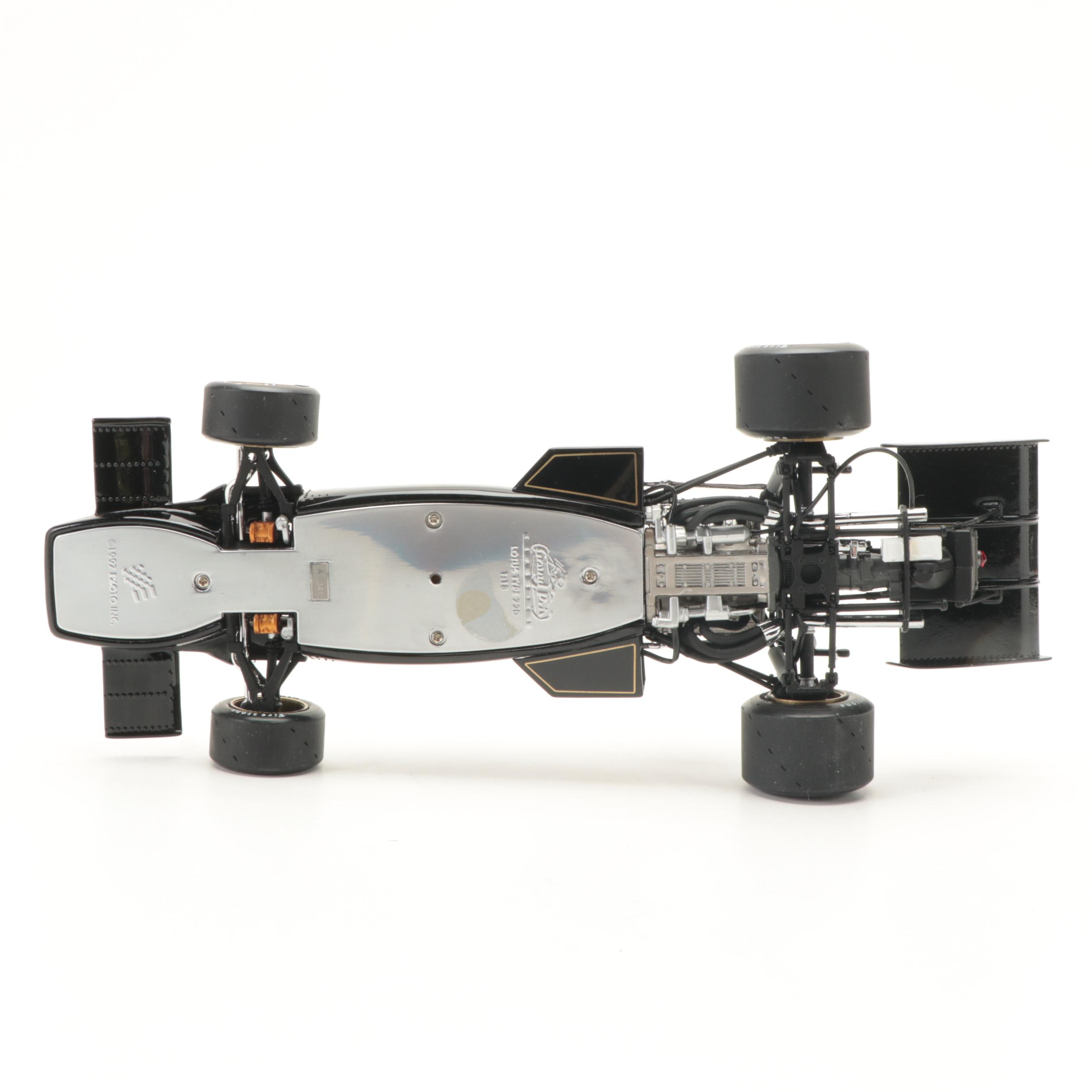 Exoto Grand Prix Classics Emerson Fittipaldi 1972 Lotus Type 72D Diecast Car