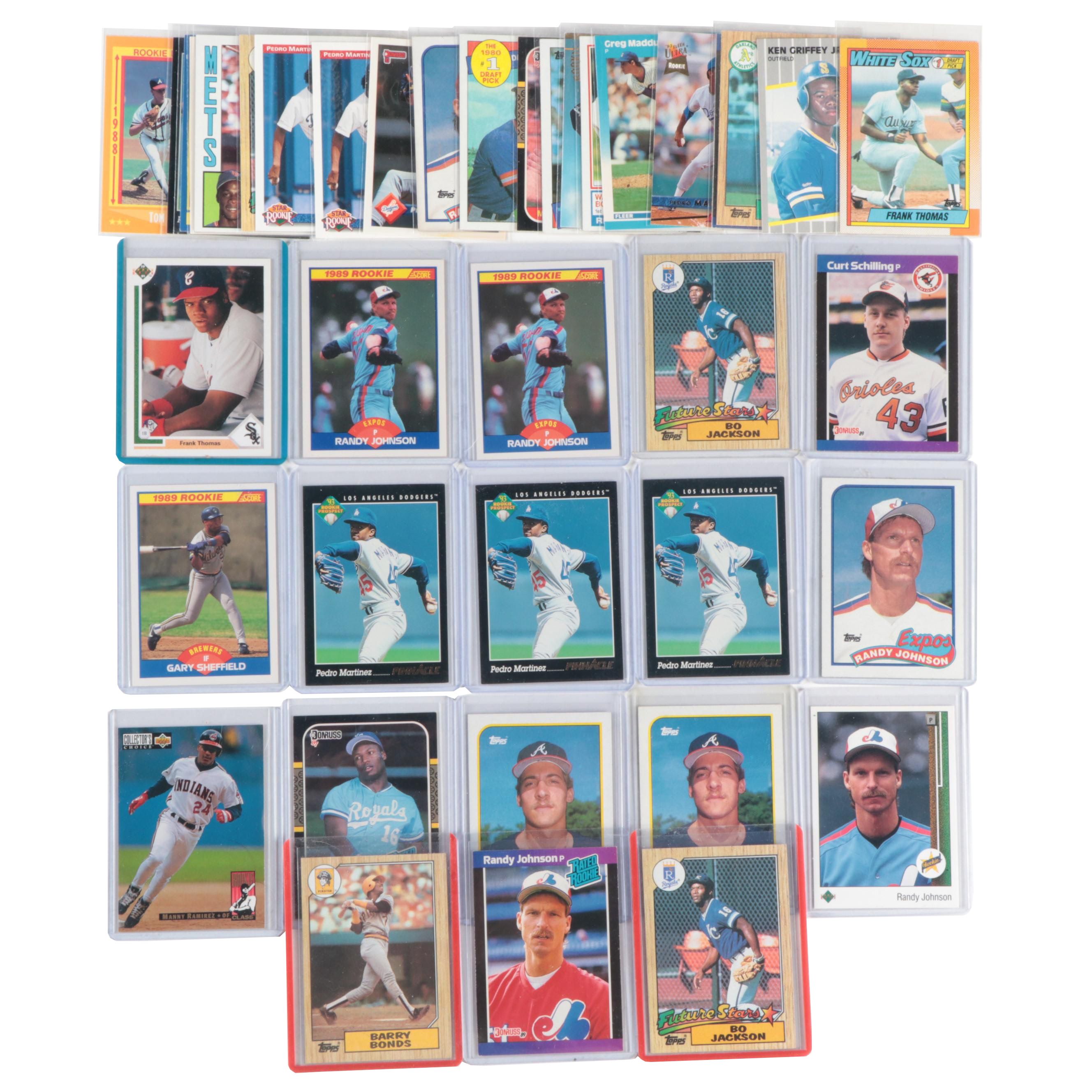 Topps, Donruss, Other Rookie Baseball Cards With Griffey Jr., More, 1980s–1990s