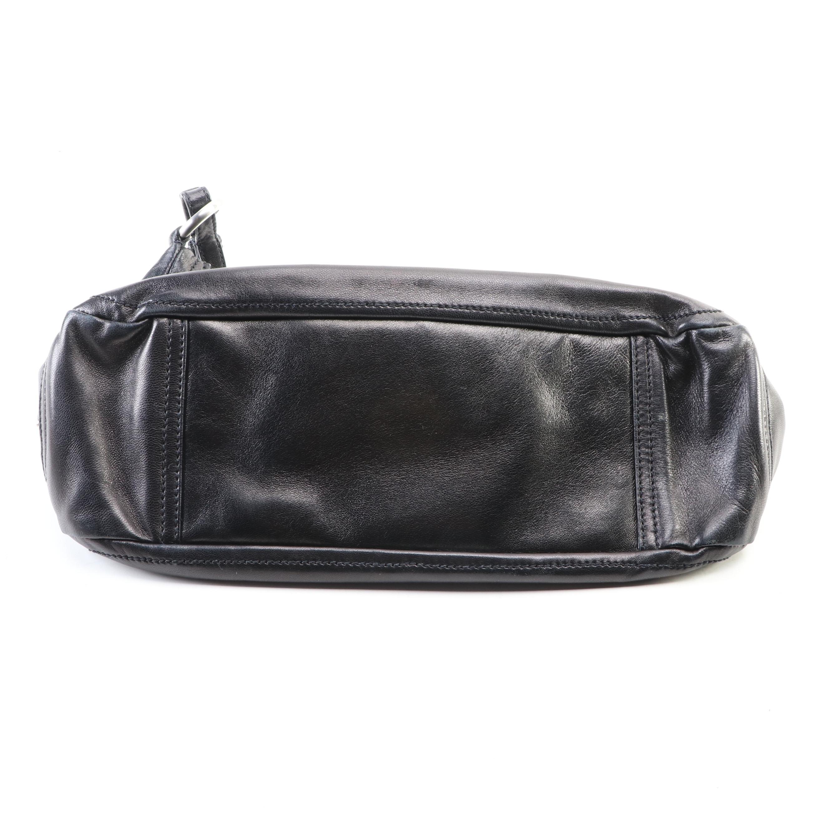 Prada Baguette in Black Leather